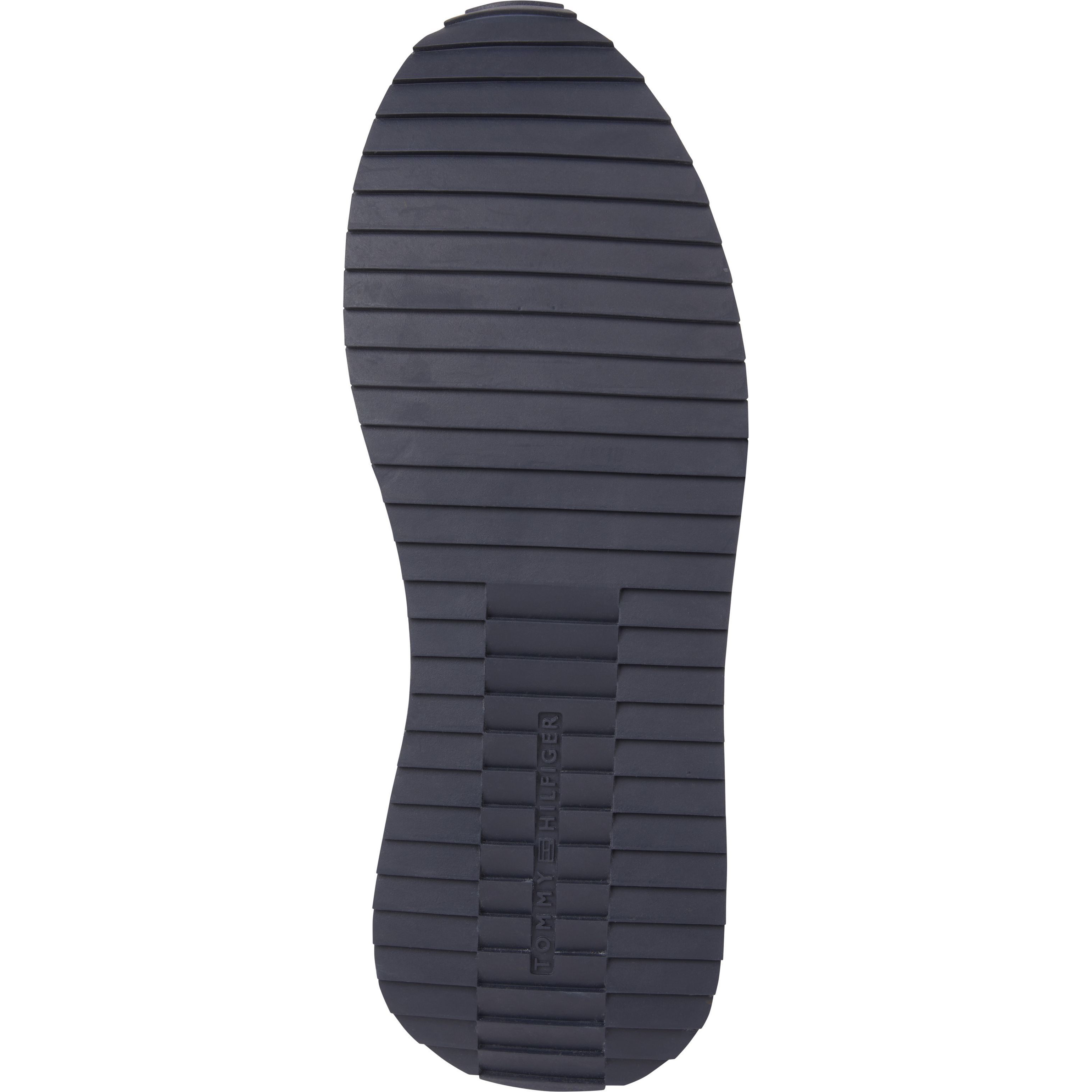 TOMMY HILFIGER Sportiniai bateliai vyrams, Mėlyna, Runner evo leather 4