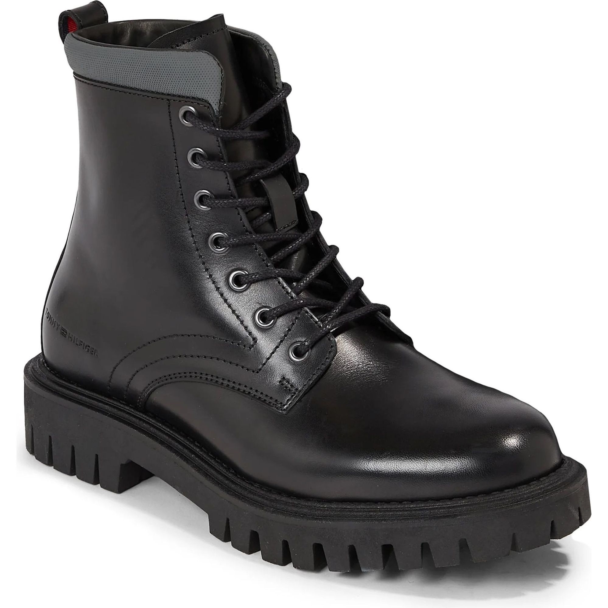 TOMMY HILFIGER Aulinukai vyrams, Juoda, Premium casual chunky boot 1