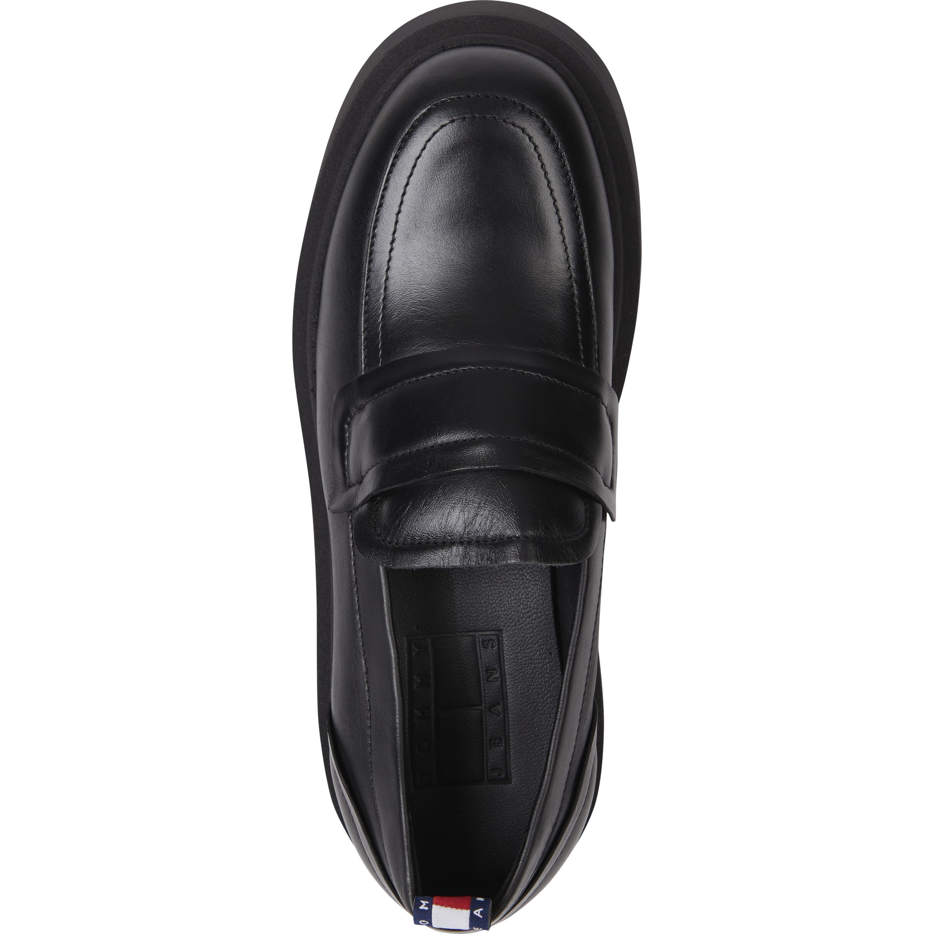 TOMMY JEANS Loaferiai moterims, Juoda, Ava loafer 3