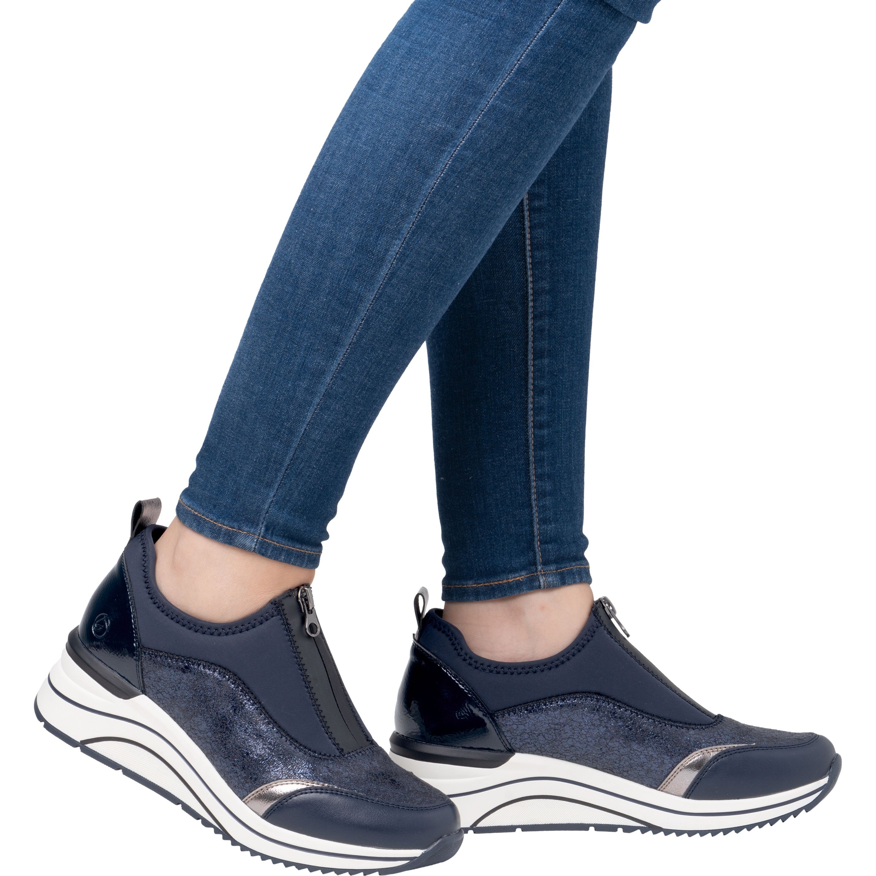 REMONTE Laisvalaikio bateliai moterims, Mėlyna, Ladies shoes 2