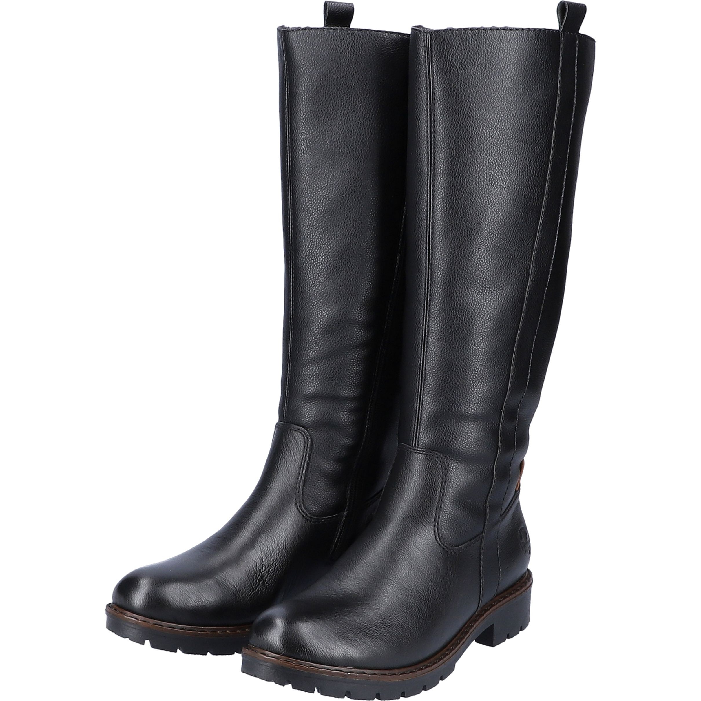 RIEKER Auliniai moterims, Juoda, Ladies' boots 10