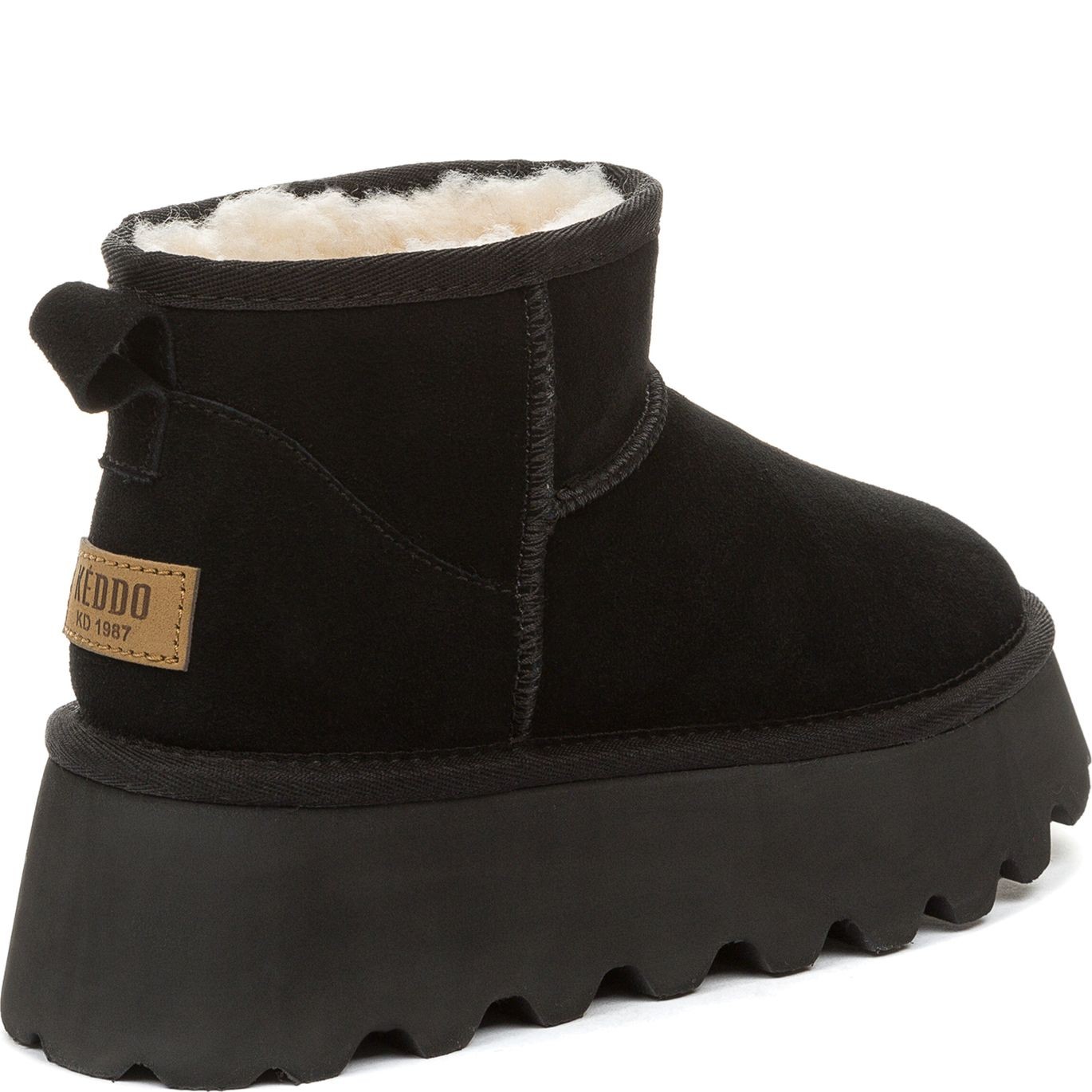 KEDDO Aulinukai moterims, Juoda, Booties 3