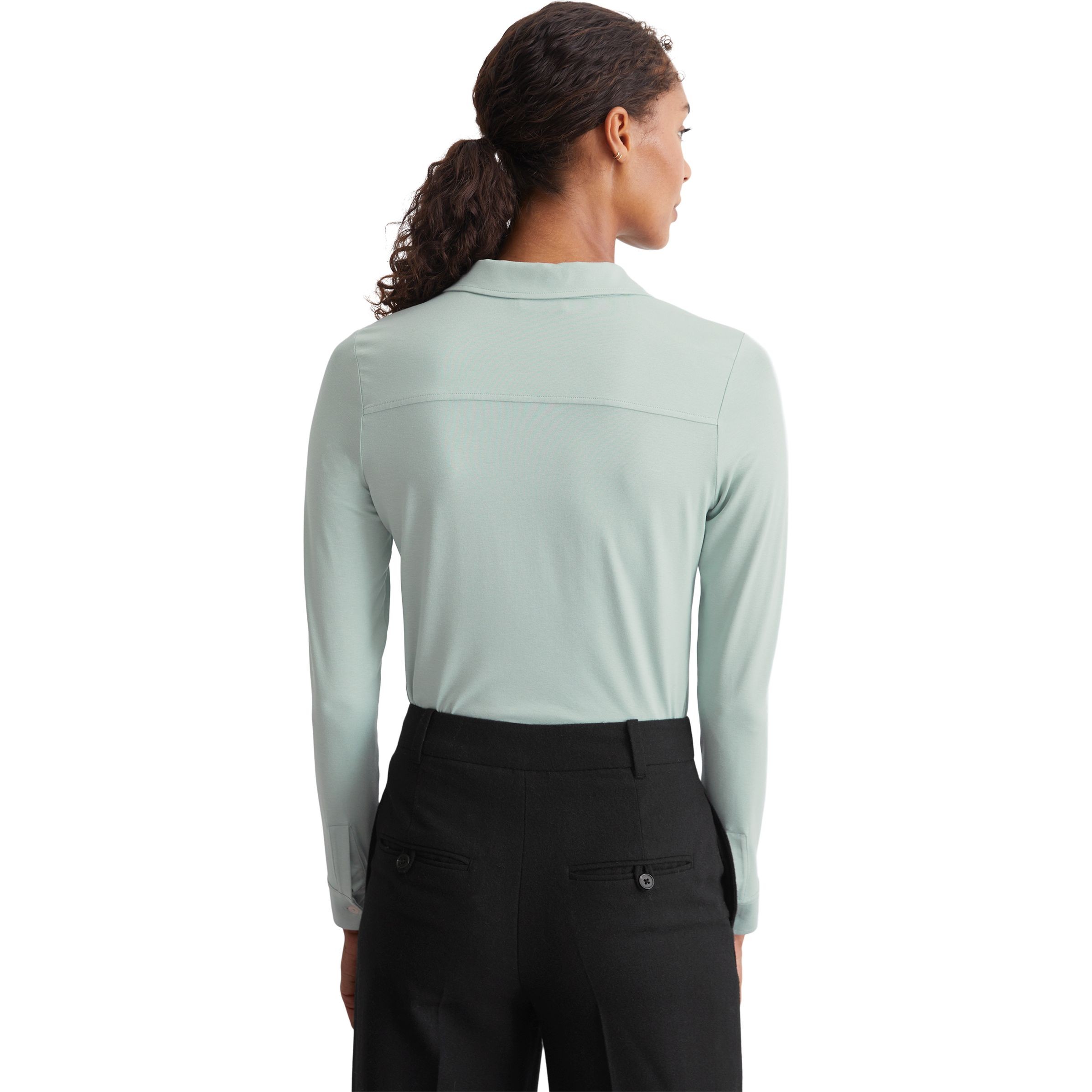 MARC O'POLO Marškiniai ilgomis rankovėmis moterims, Žalia, Shirts lon 410205252505 3