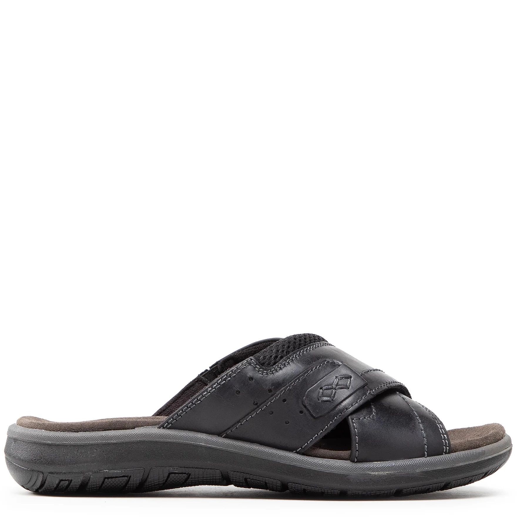 SALAMANDER Šlepetės vyrams, Juoda, LOGATO SLIPPERS 1