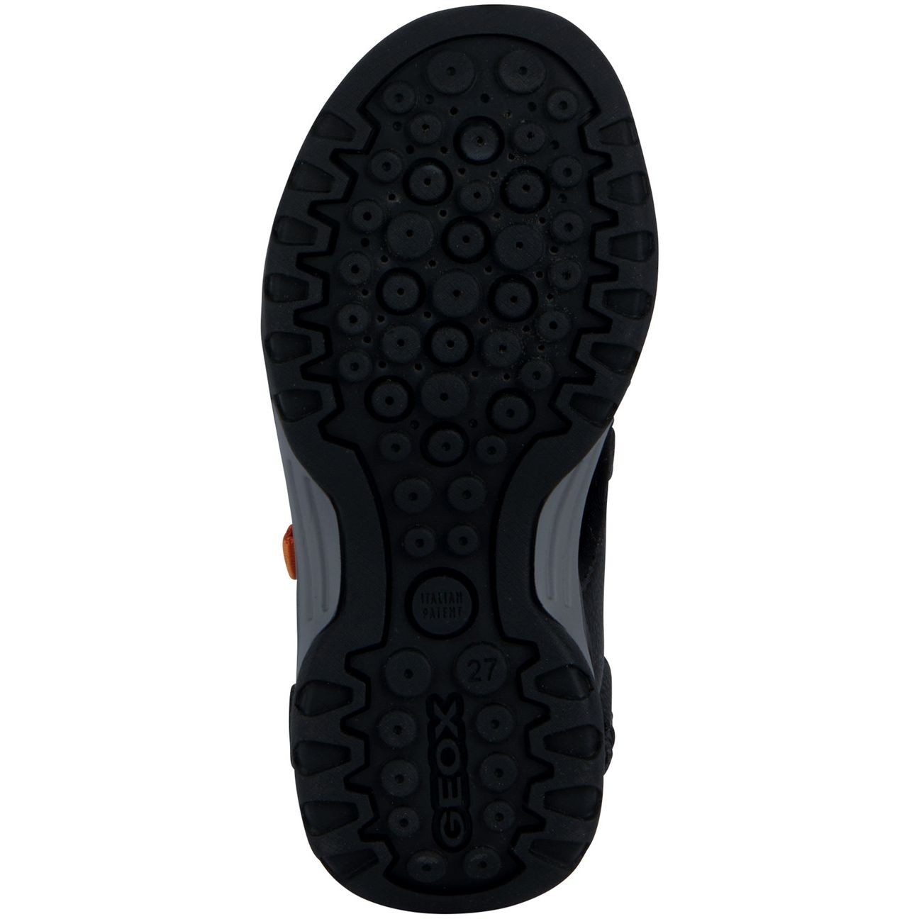 GEOX Basutės berniukams, Juoda, BOREALIS SANDALS 6