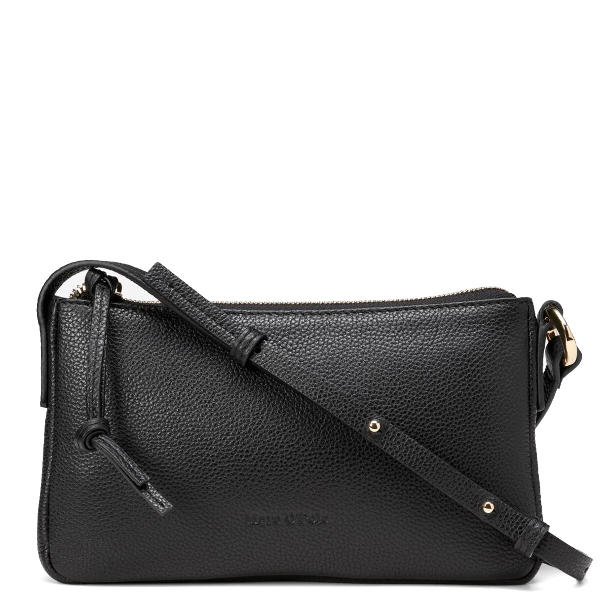 MARC O'POLO Rankinė per petį moterims, Juoda, Mod. Fuana Crossbody 1