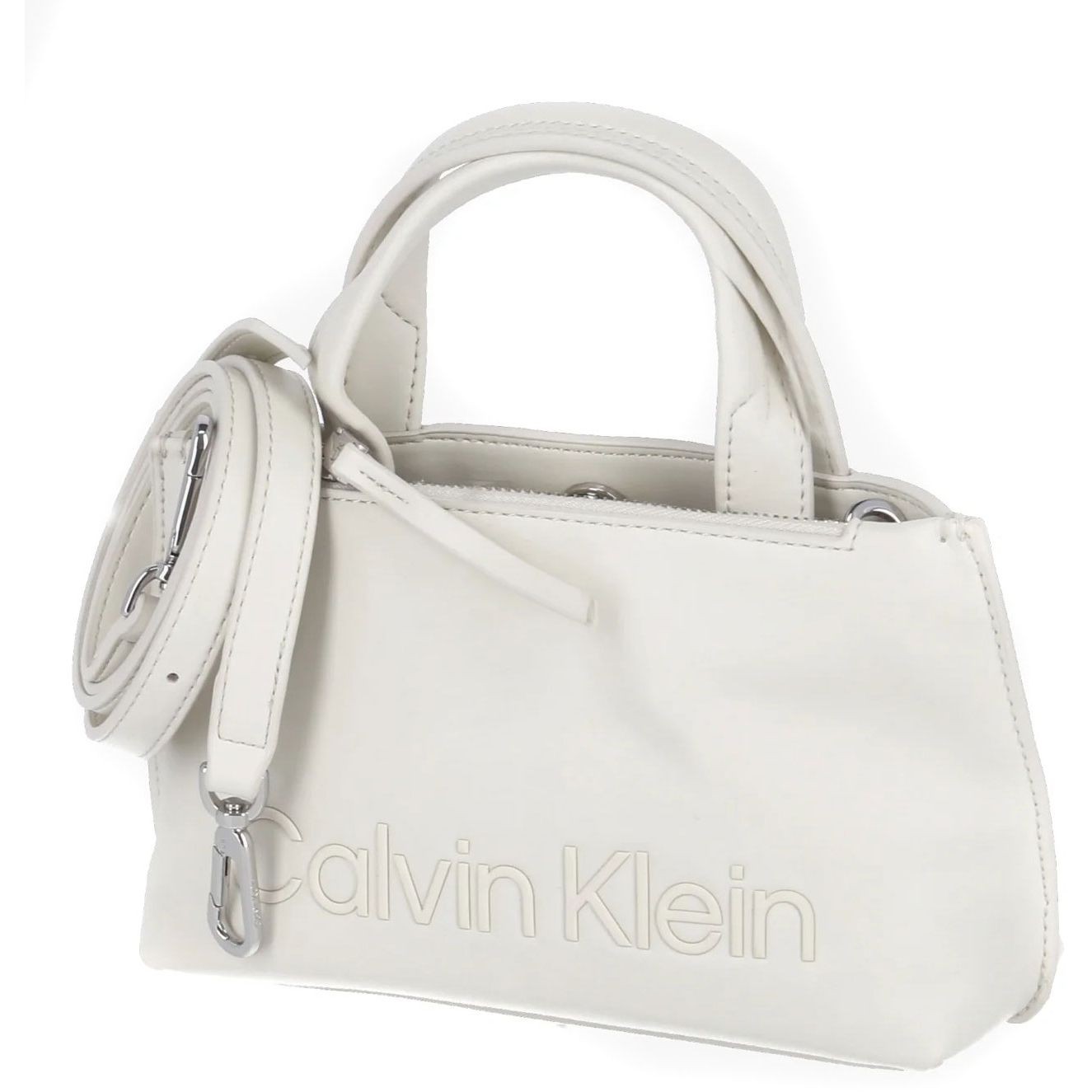 CALVIN KLEIN Rankinė per petį moterims, Balta, Set mini bag 1