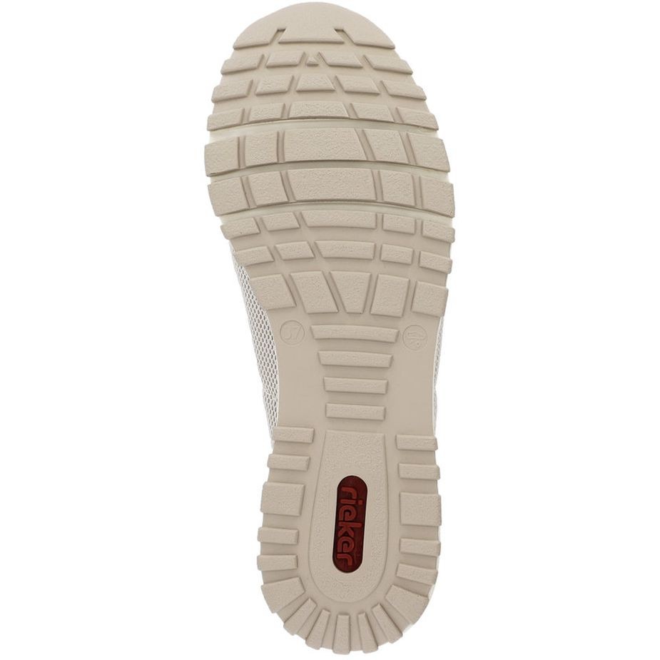 RIEKER Laisvalaikio bateliai moterims, Smėlio, LEISURE 9