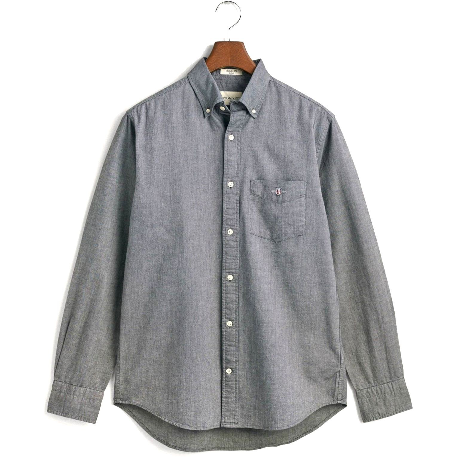 GANT Marškiniai vyrams, Juoda 1