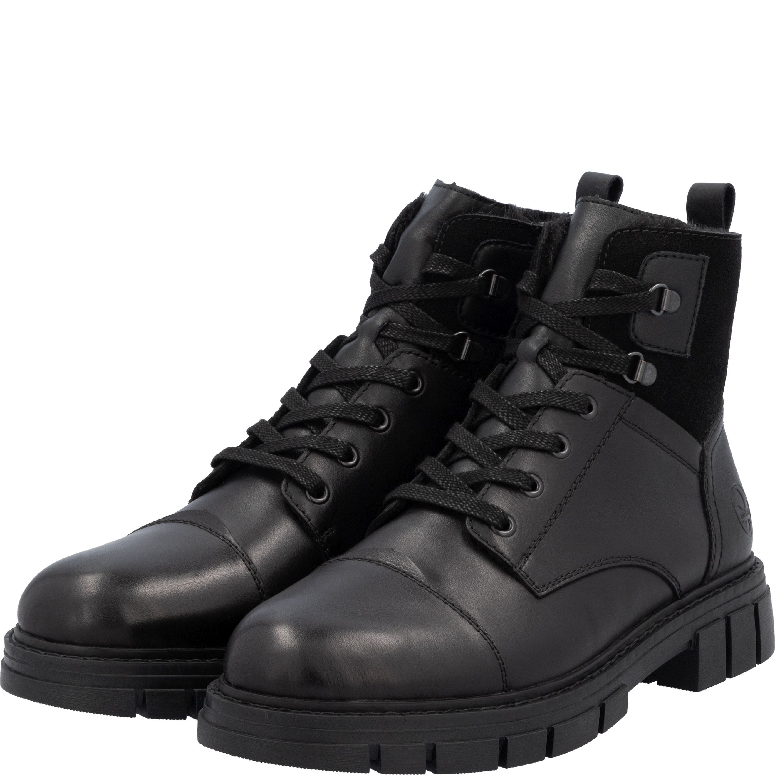 RIEKER Aulinukai vyrams, Juoda, Men's boots 10