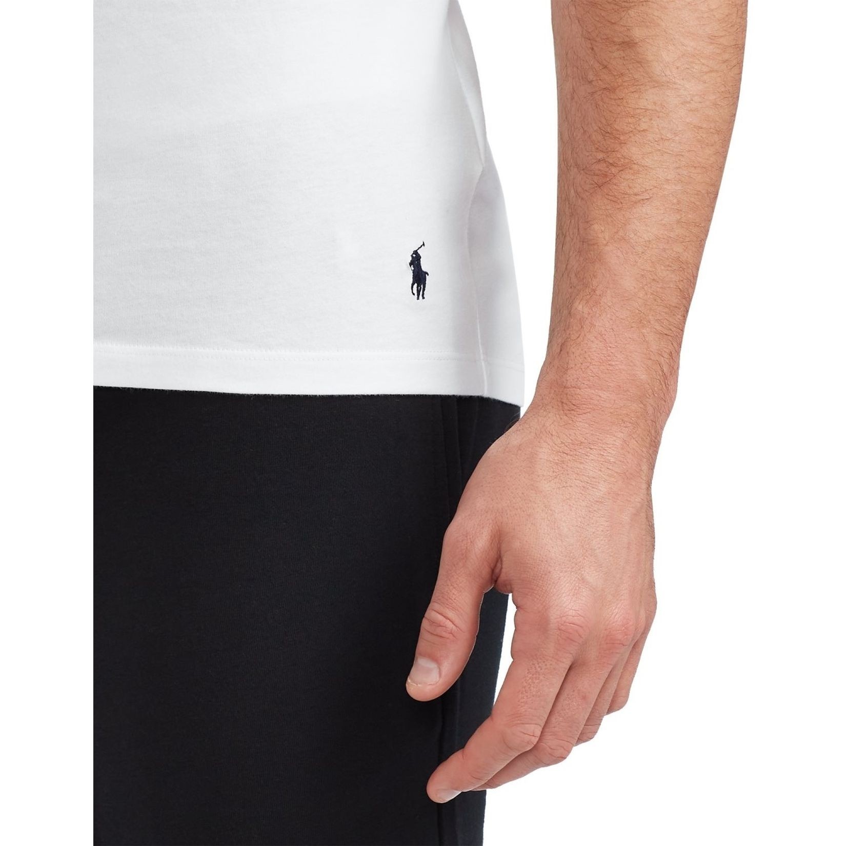 POLO RALPH LAUREN Marškinėliai trump. rankovėmis vyrams, Marga, 3 pack crew neck undershirt 3