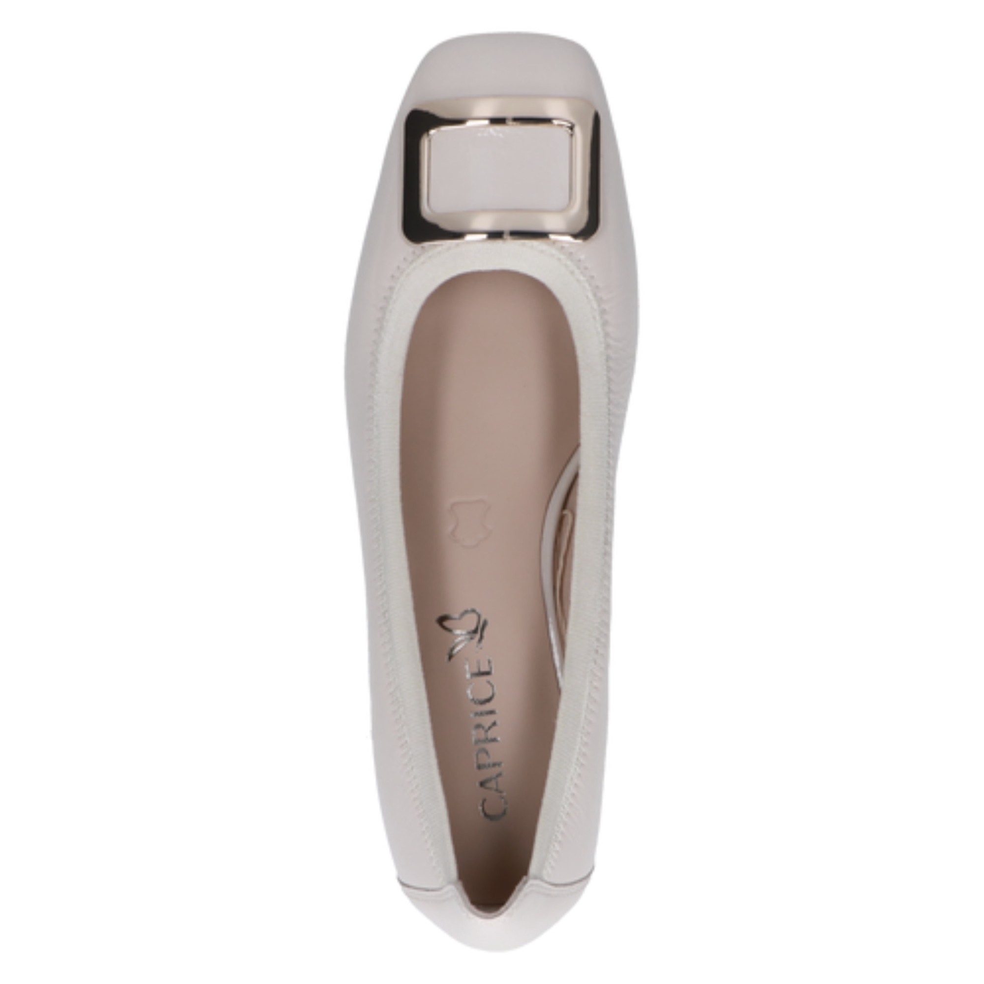 CAPRICE Balerinos moterims, Smėlio, Ballerinas 4