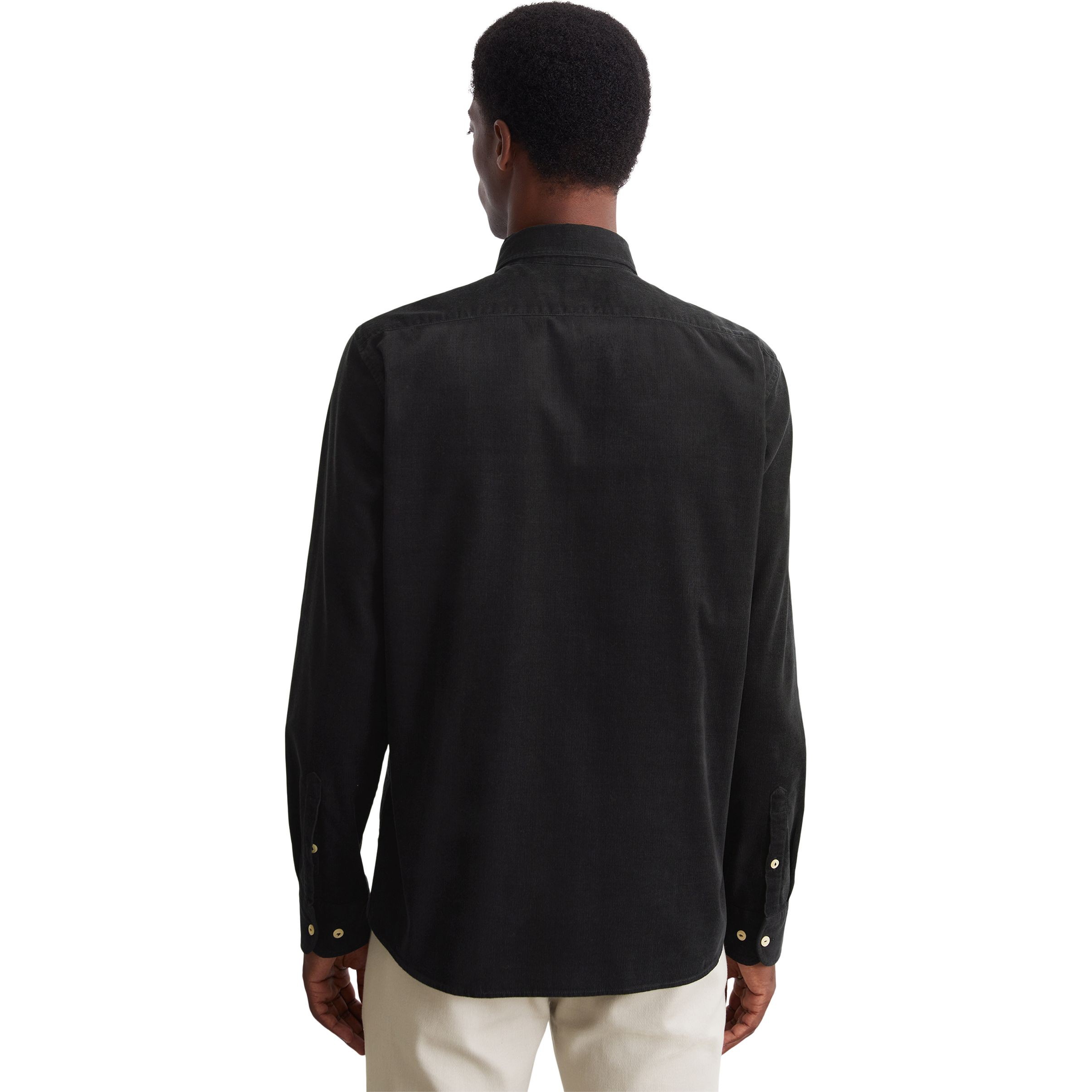 MARC O'POLO Marškiniai ilgomis rankovėmis vyrams, Juoda, Shirts lon M29722842256 3