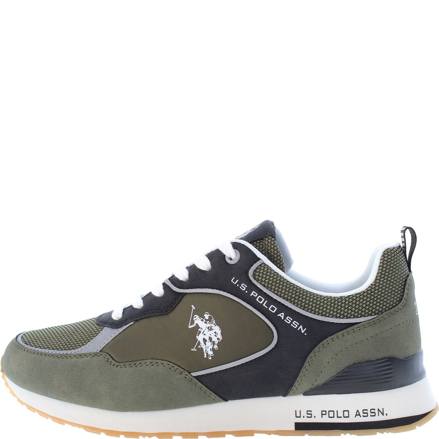 U.S.POLO Laisvalaikio bateliai vyrams, Žalia, TABRY 3