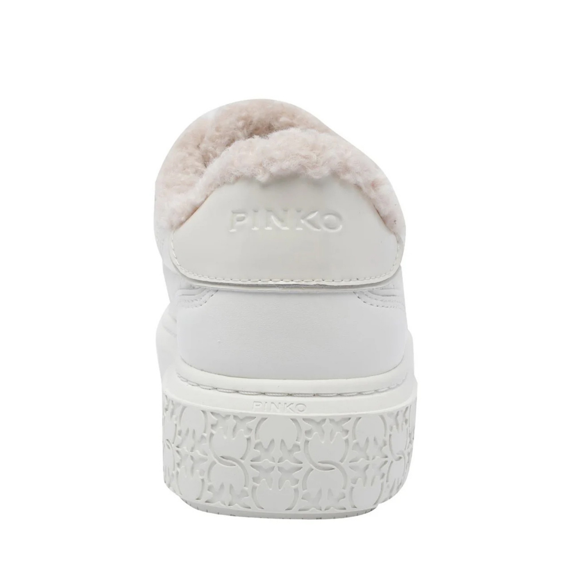 PINKO Laisvalaikio bateliai moterims, Balta, Yoko 21 - sneaker calf leather 3