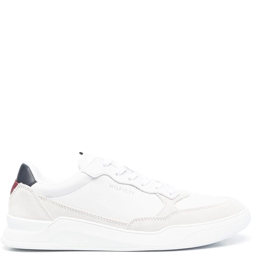 TOMMY HILFIGER Sportiniai bateliai vyrams, Balta, ELEVATED CUPSOLE MIX 2