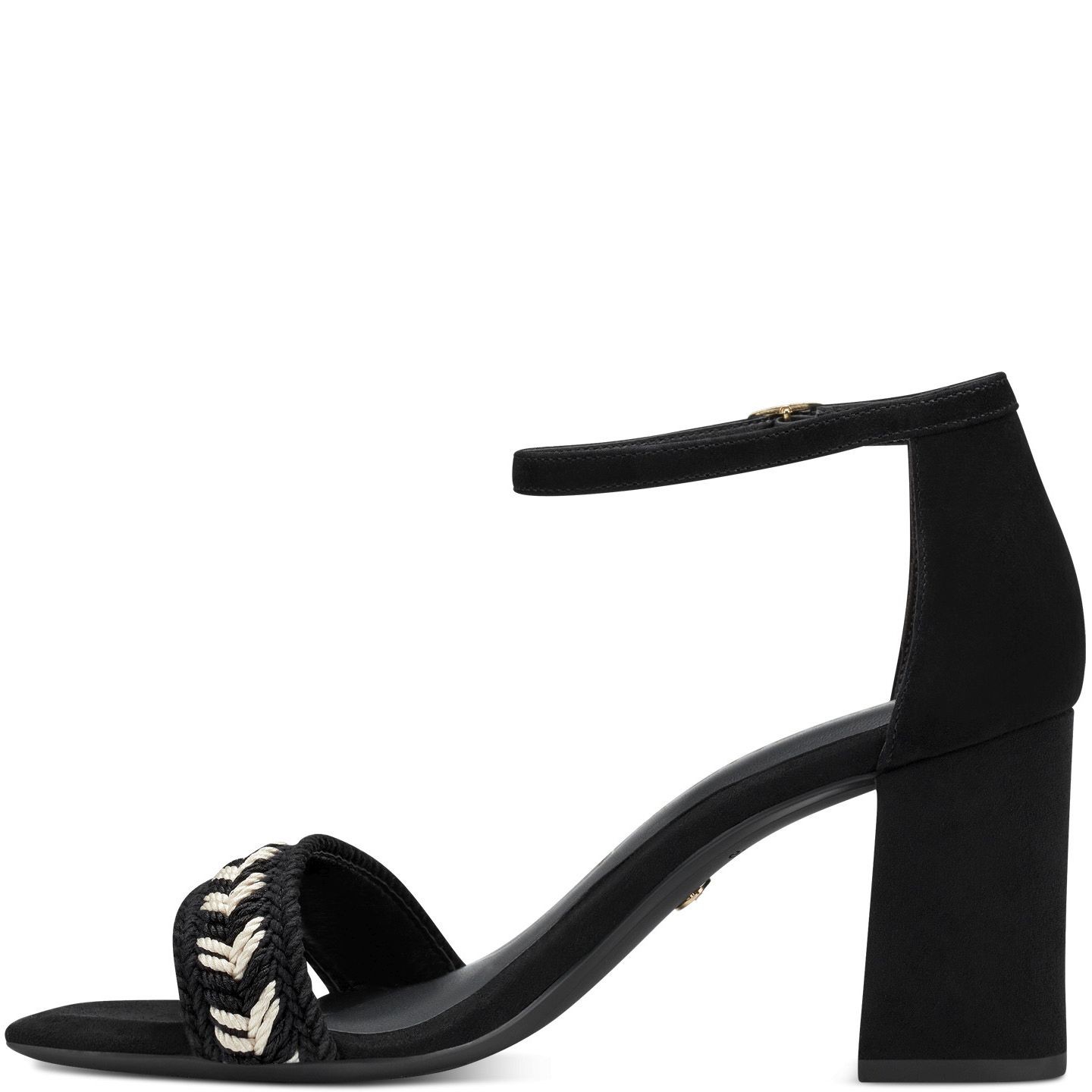 TAMARIS Basutės moterims, Juoda, SANDALS 3