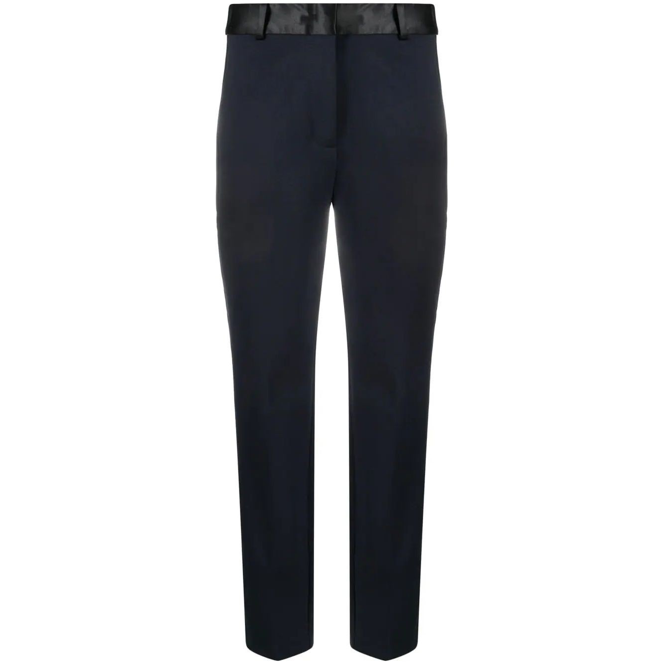 TOMMY HILFIGER Formalios kelnės moterims, Mėlyna, Slim punto pant 1