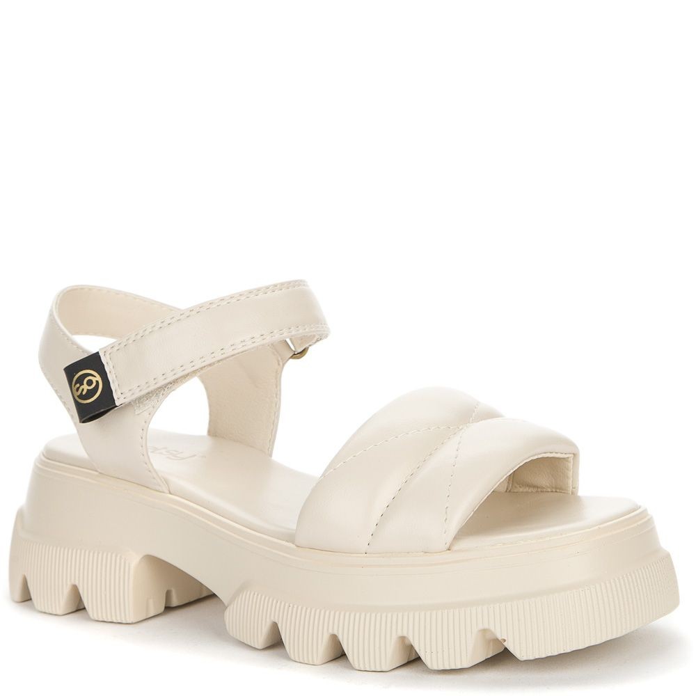 BETSY Basutės mergaitėms, Smėlio, SANDALS