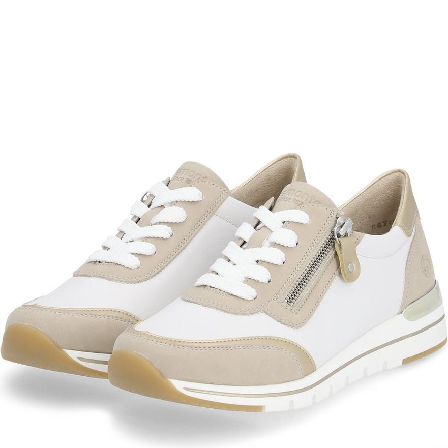 REMONTE Basutės moterims, Balta, Sandals 3