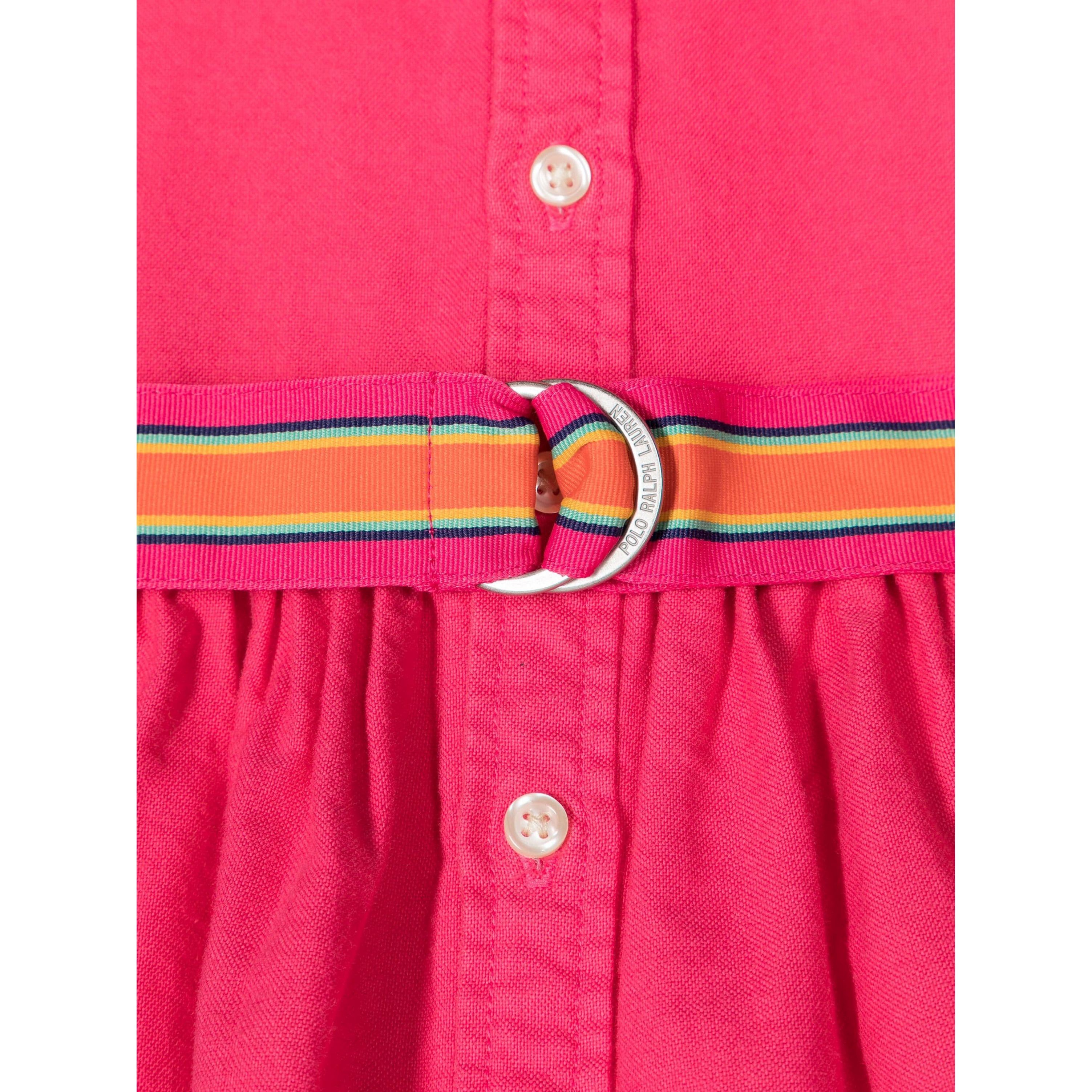 RALPH LAUREN KIDS Midi suknelė mergaitėms, Rožinė, Louella day dress 3