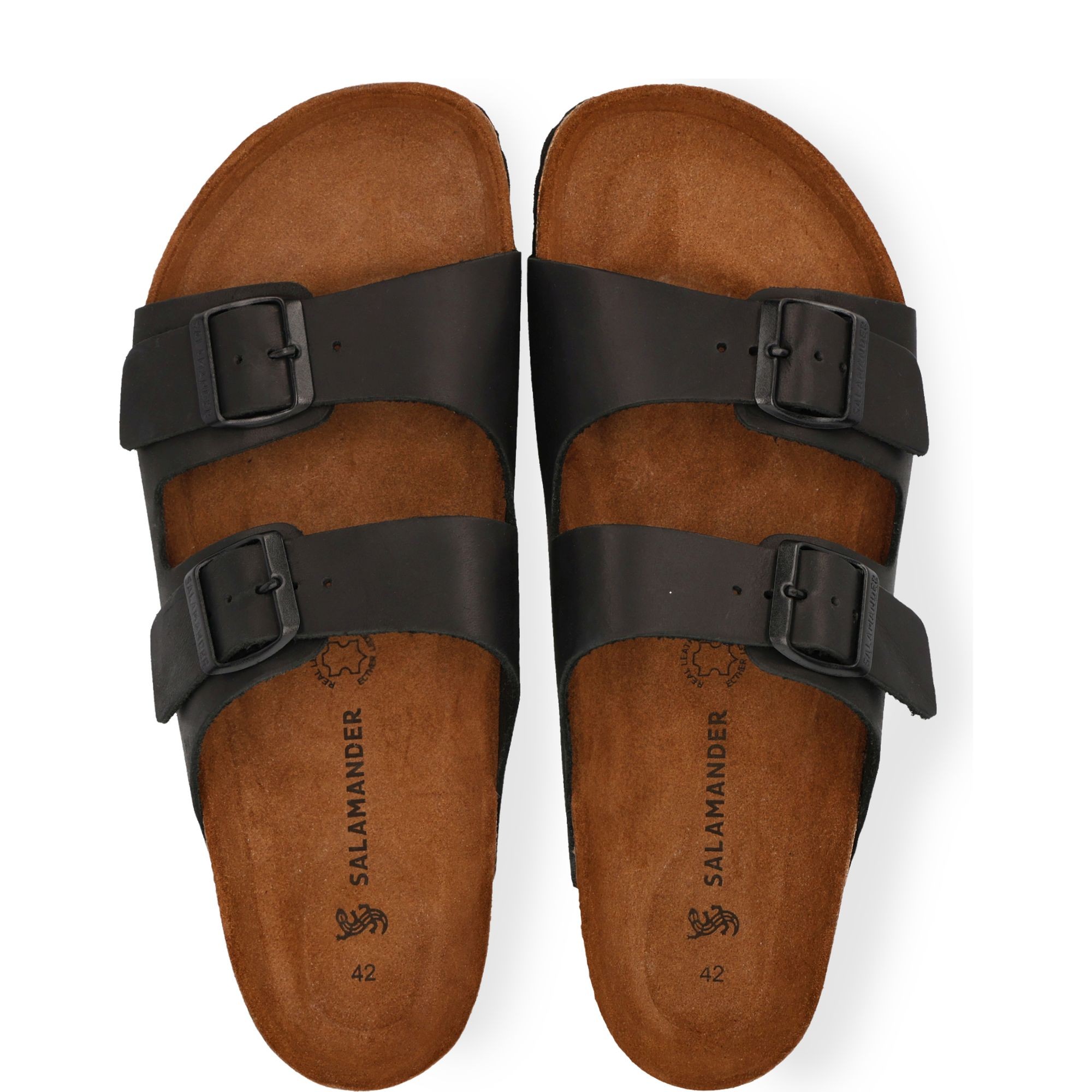 SALAMANDER Šlepetės vyrams, Juoda, Slippers 6