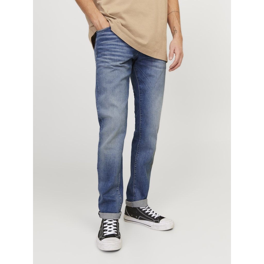 JACK & JONES Slim džinsai vyrams, JJIGLENN JJICON JJ 3 4