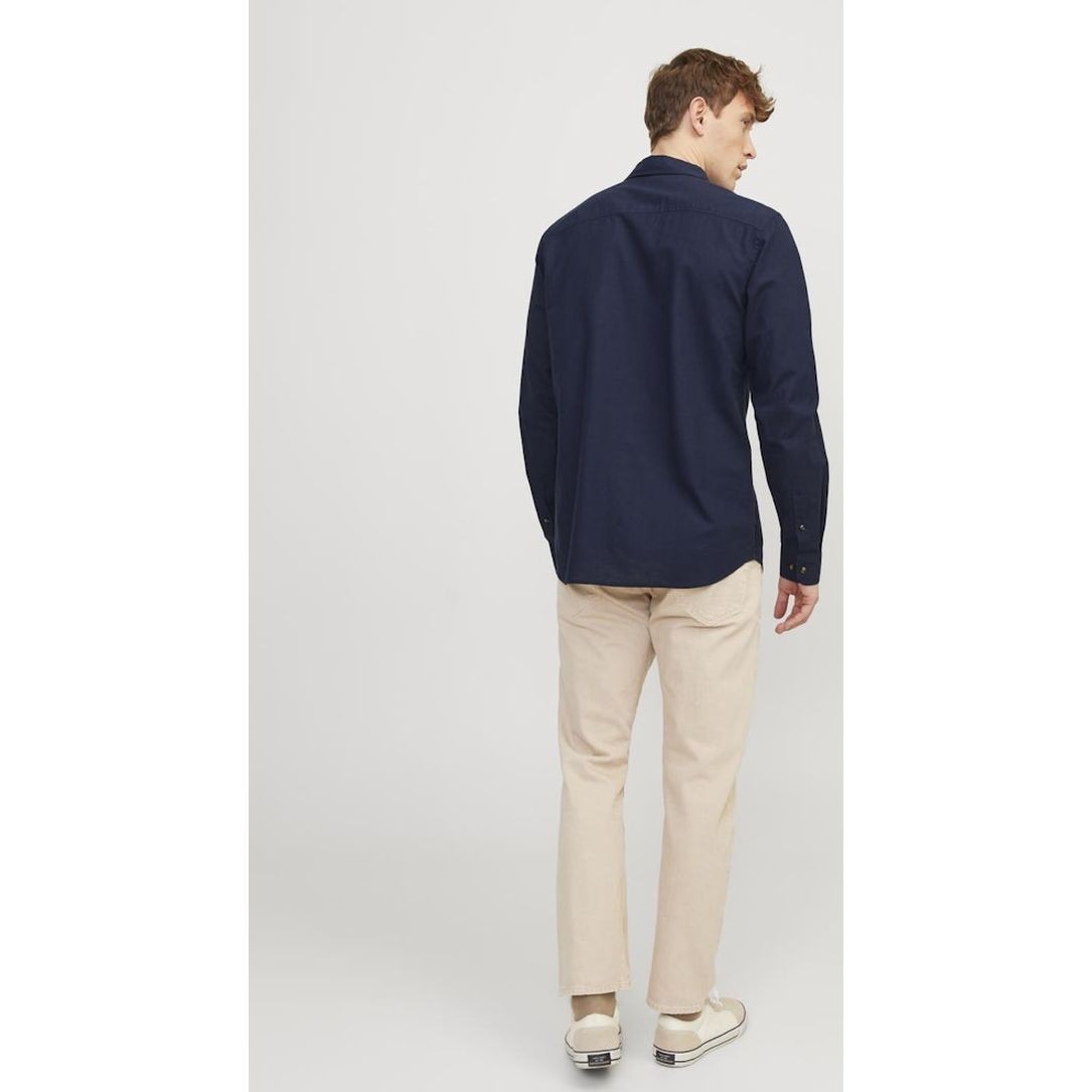 JACK & JONES Marškiniai vyrams, Mėlyna, Jjesummer shirts 3