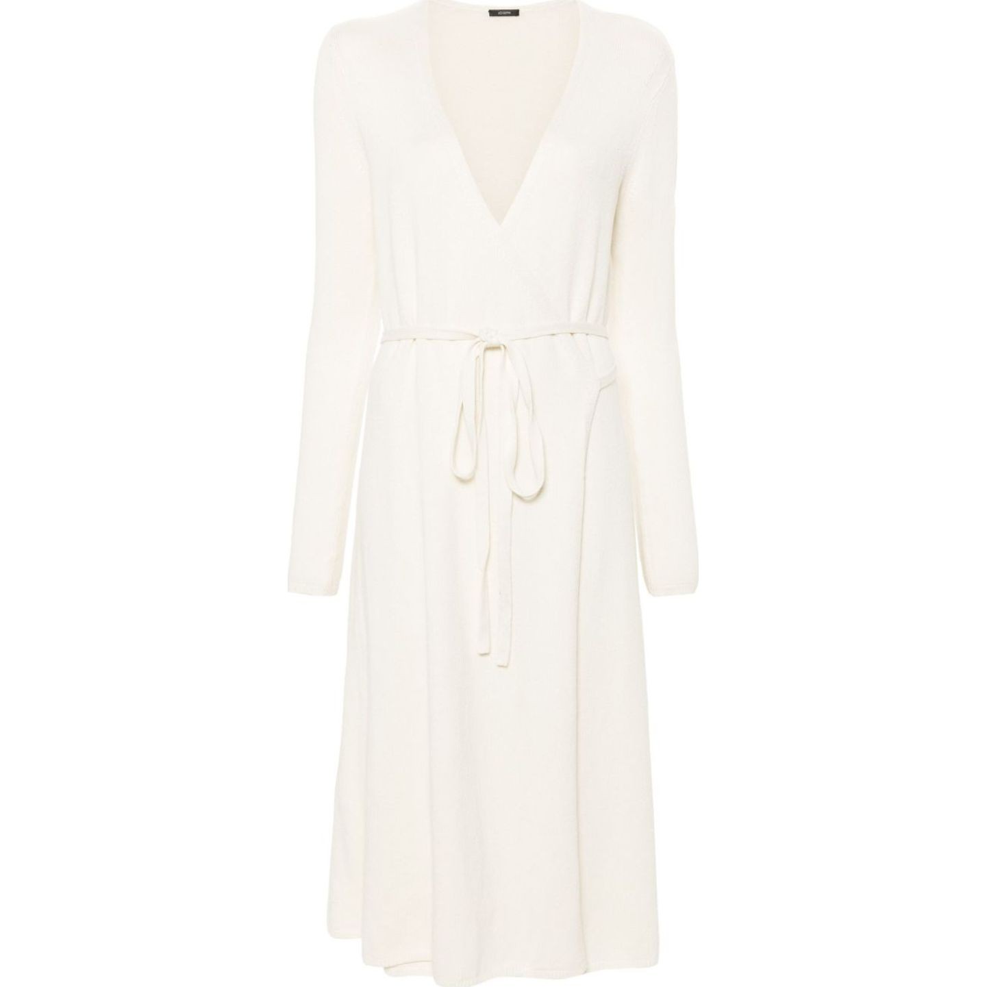 JOSEPH Midi suknelė moterims, Balta, Dress linen blend