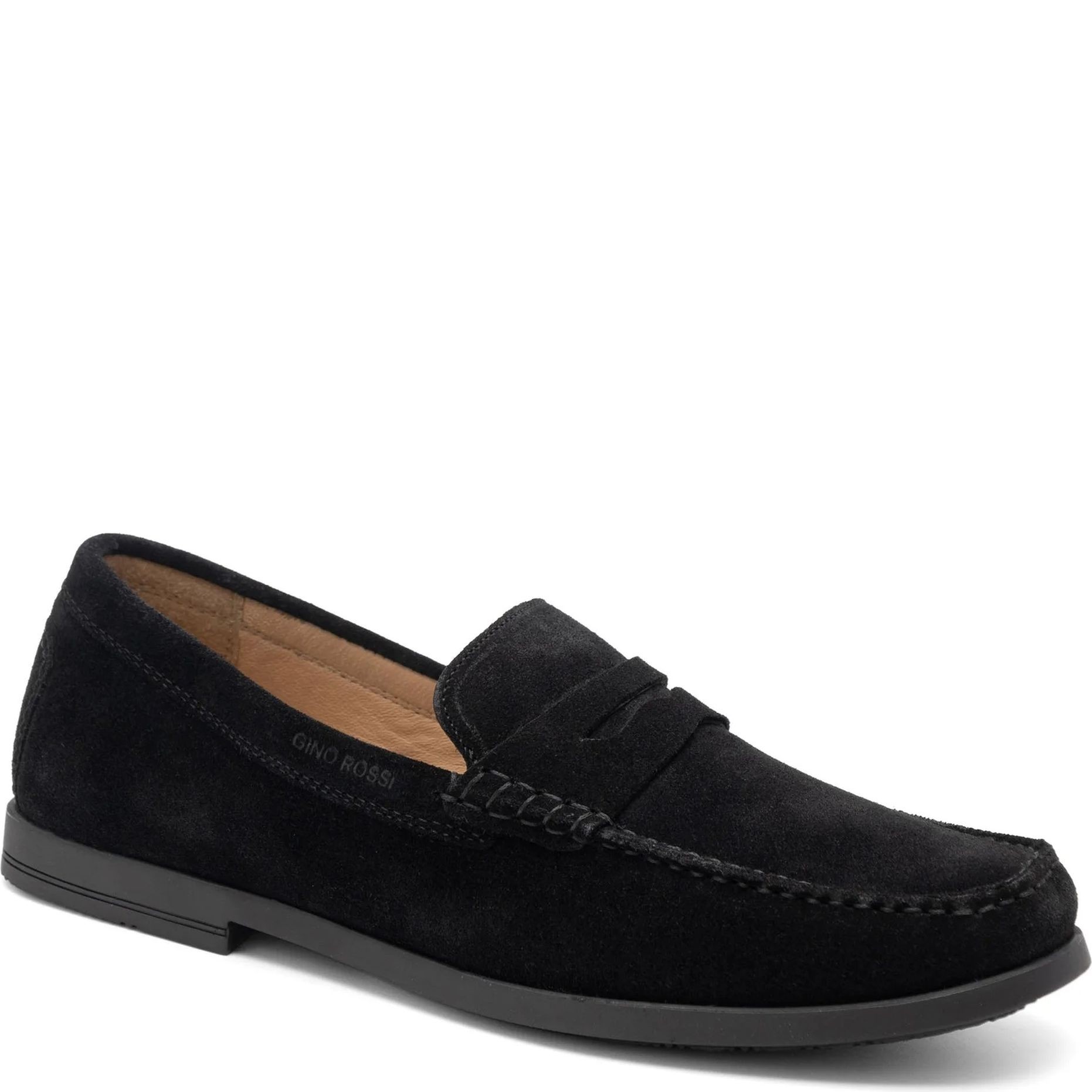 GINO ROSSI Bateliai - vyrams, Juoda, SHOES 1