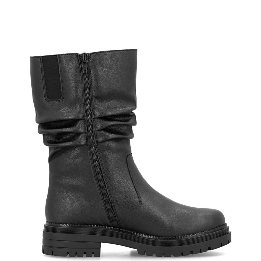 RIEKER Aulinukai moterims, Juoda, Booties 3