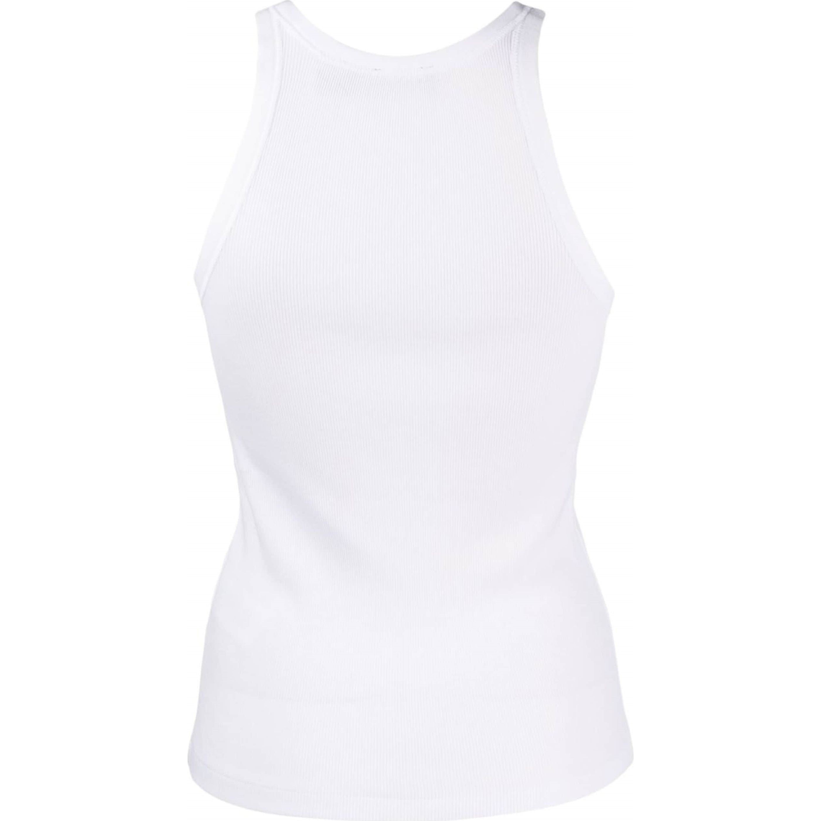 POLO RALPH LAUREN Marškiniai be rankovių moterims, Balta, Rib tank top 2