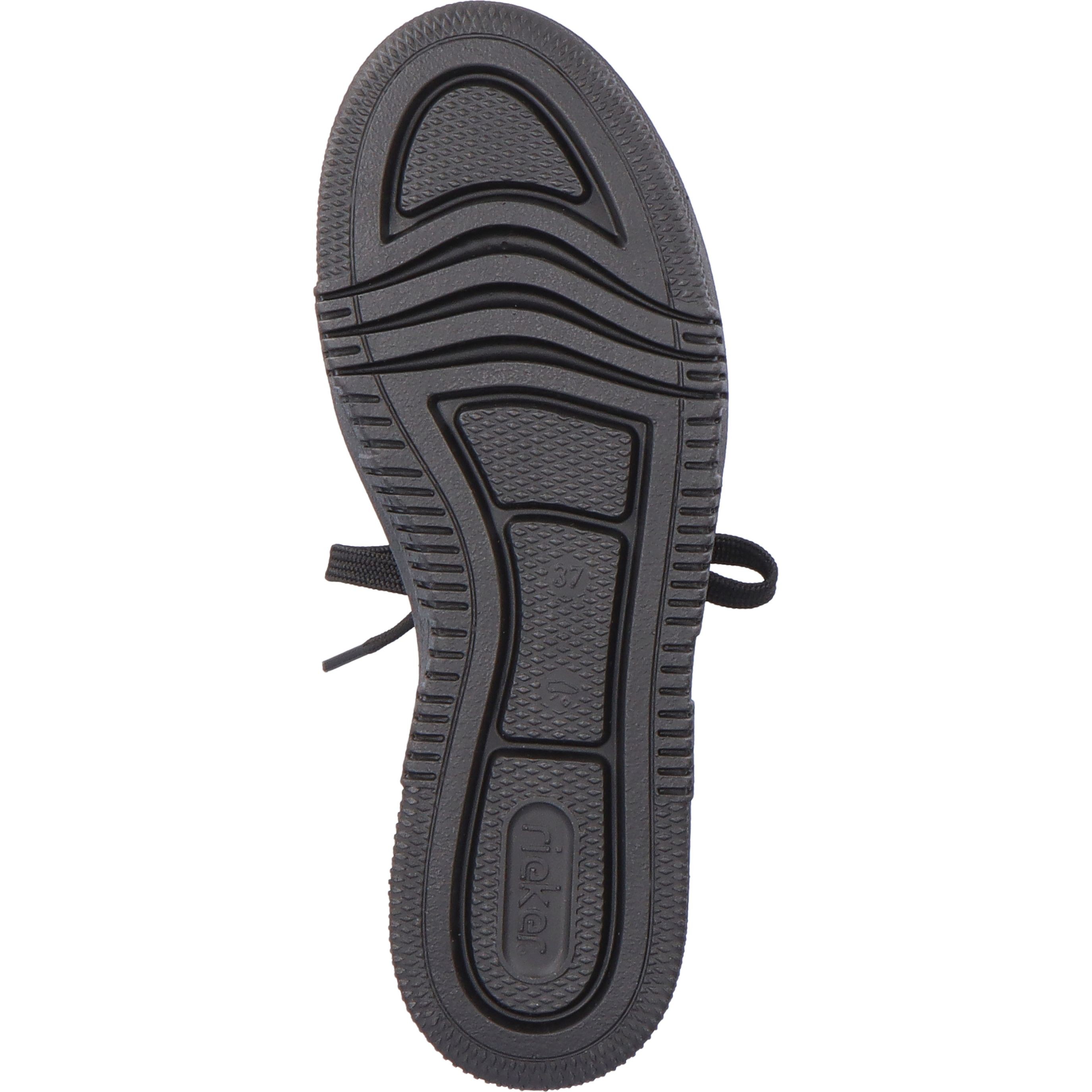 RIEKER Sportiniai bateliai moterims, Juoda, SPORT SHOE 4