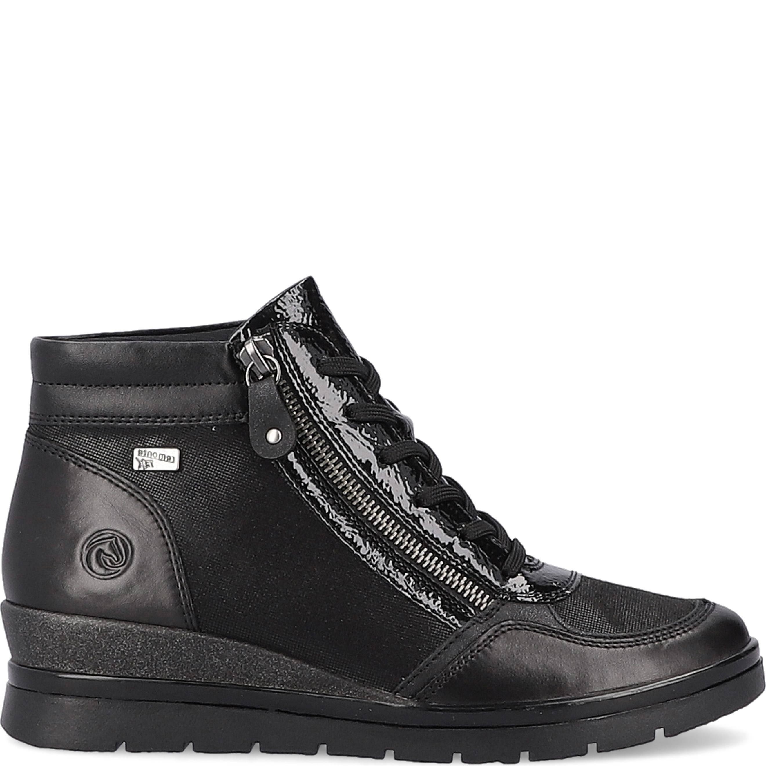 REMONTE Aulinukai moterims, Juoda, BOOTIES 2