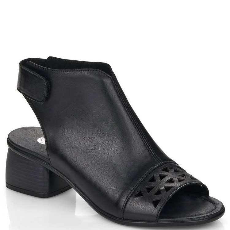 REMONTE Basutės moterims, Juoda, SANDALS 1