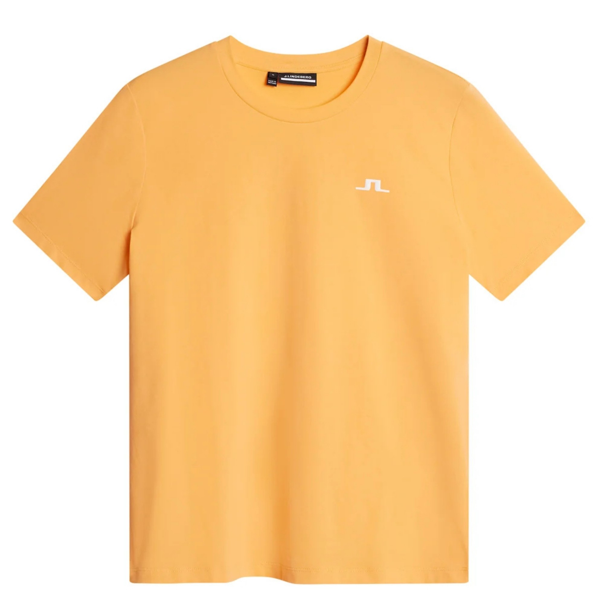 J.LINDEBERG Marškinėliai trump. rankovėmis moterims, Oranžinė, Jama graphic t-shirt 1