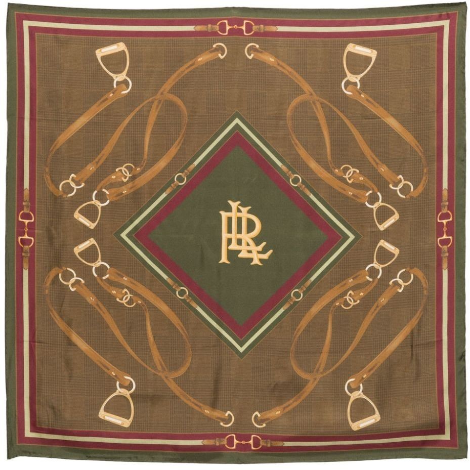 LAUREN RALPH LAUREN Šalikas moterims, Ruda, Bltng mtf & scarf square 1