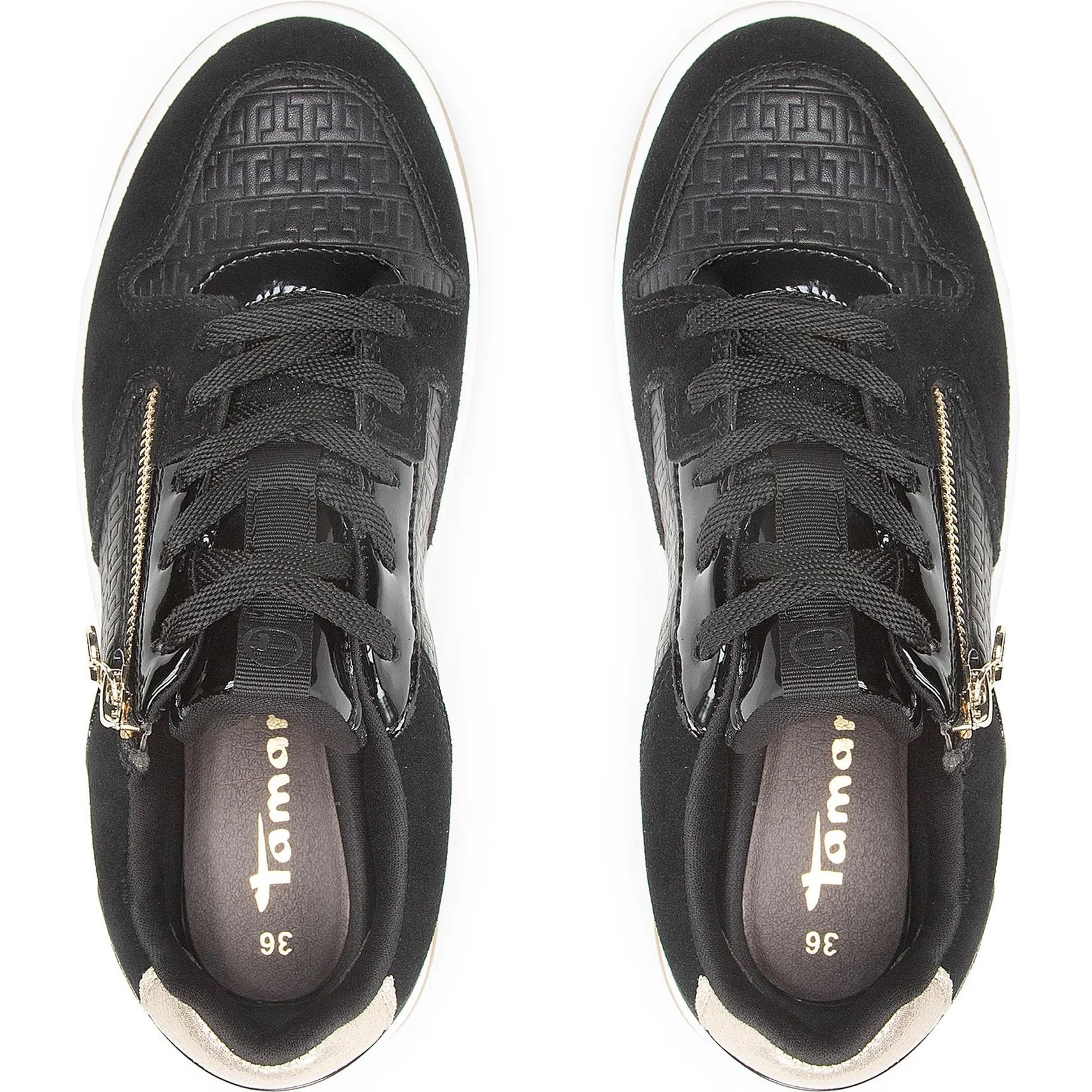 TAMARIS Sportiniai bateliai moterims, Juoda, SPORT SHOE 3