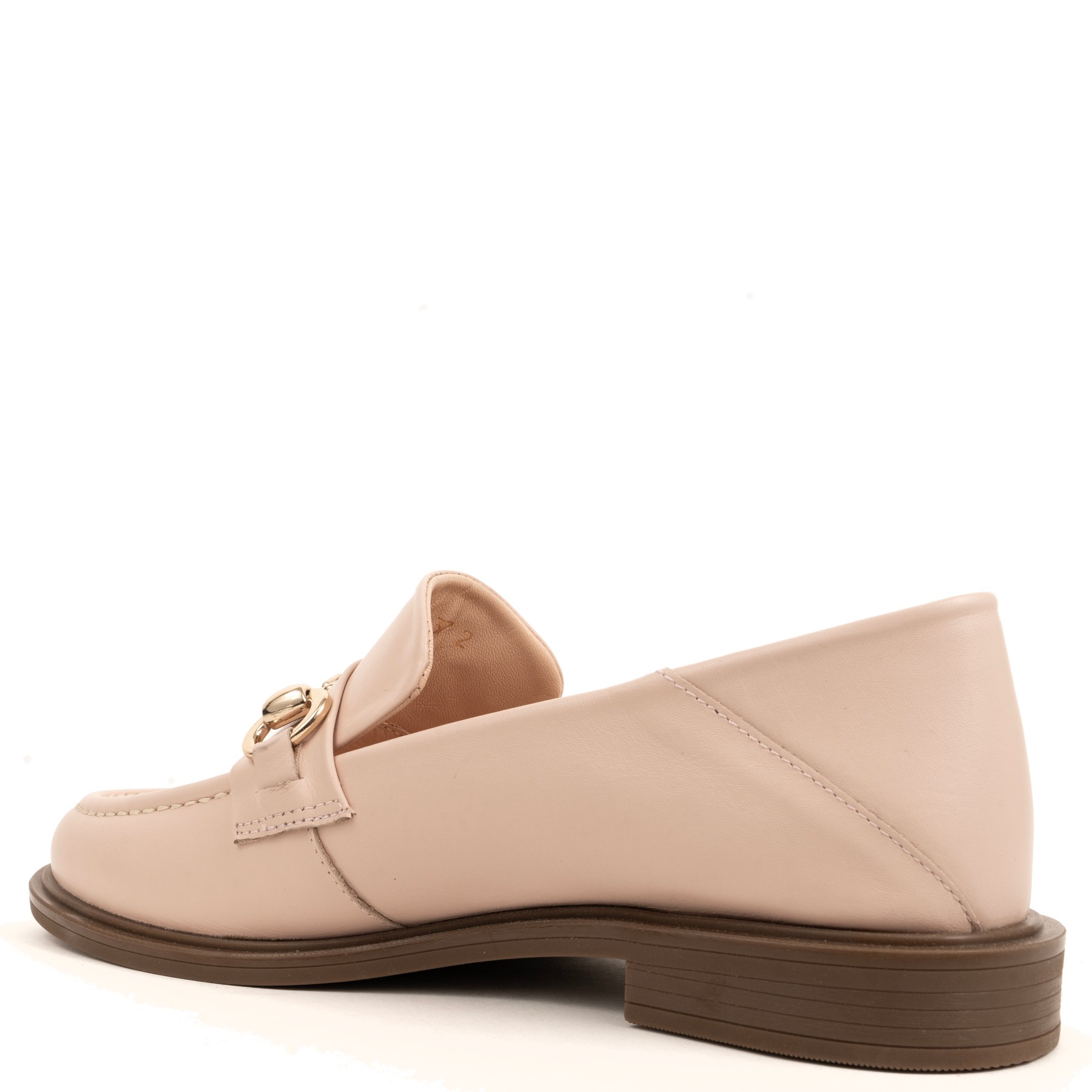 SERGIO MORETTI Loaferiai moterims, Smėlio, Loafers 3