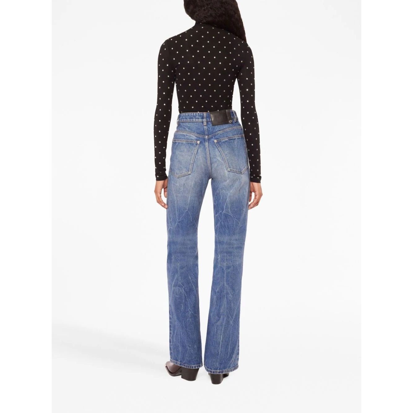 PACO RABANNE Kelnės moterims, Mėlyna, Pants 3