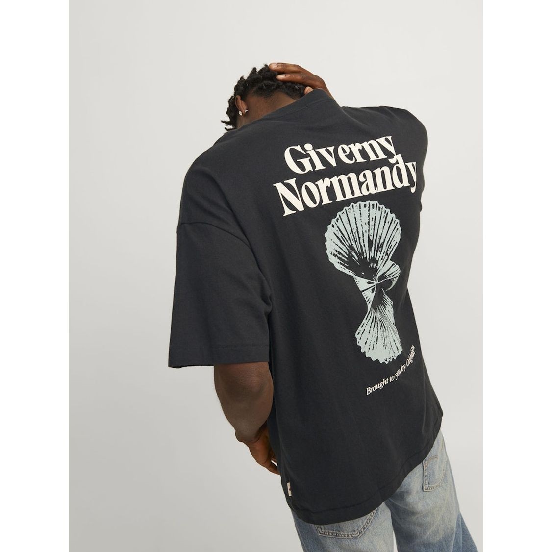 JACK & JONES Marškinėliai vyrams, Juoda, Jormilos t-shirts 8