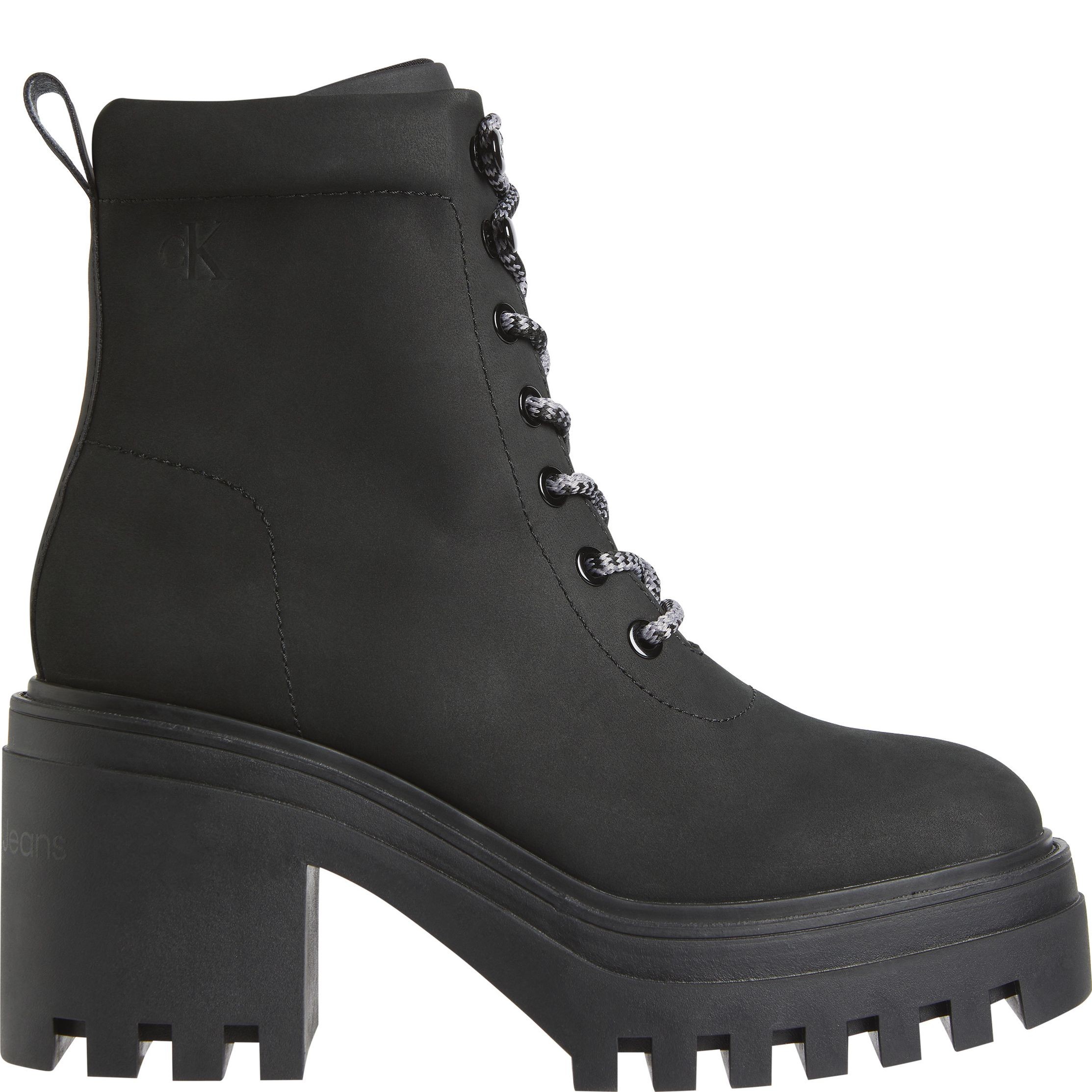 CALVIN KLEIN JEANS Aulinukai moterims, Juoda, Chunky heeled zip boot 2