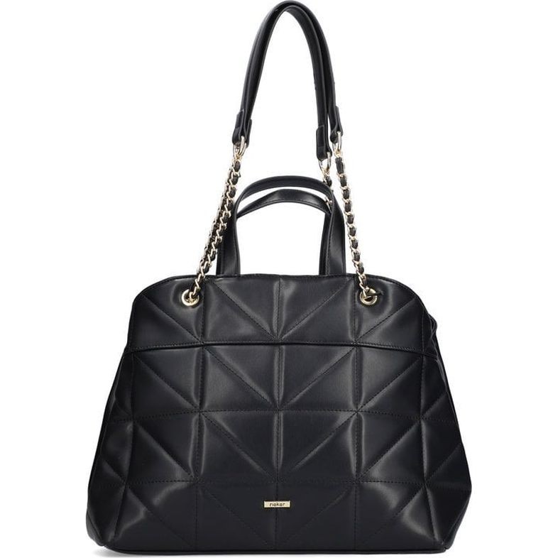 RIEKER Pirkinių krepšys, Juoda, Tote bag 1