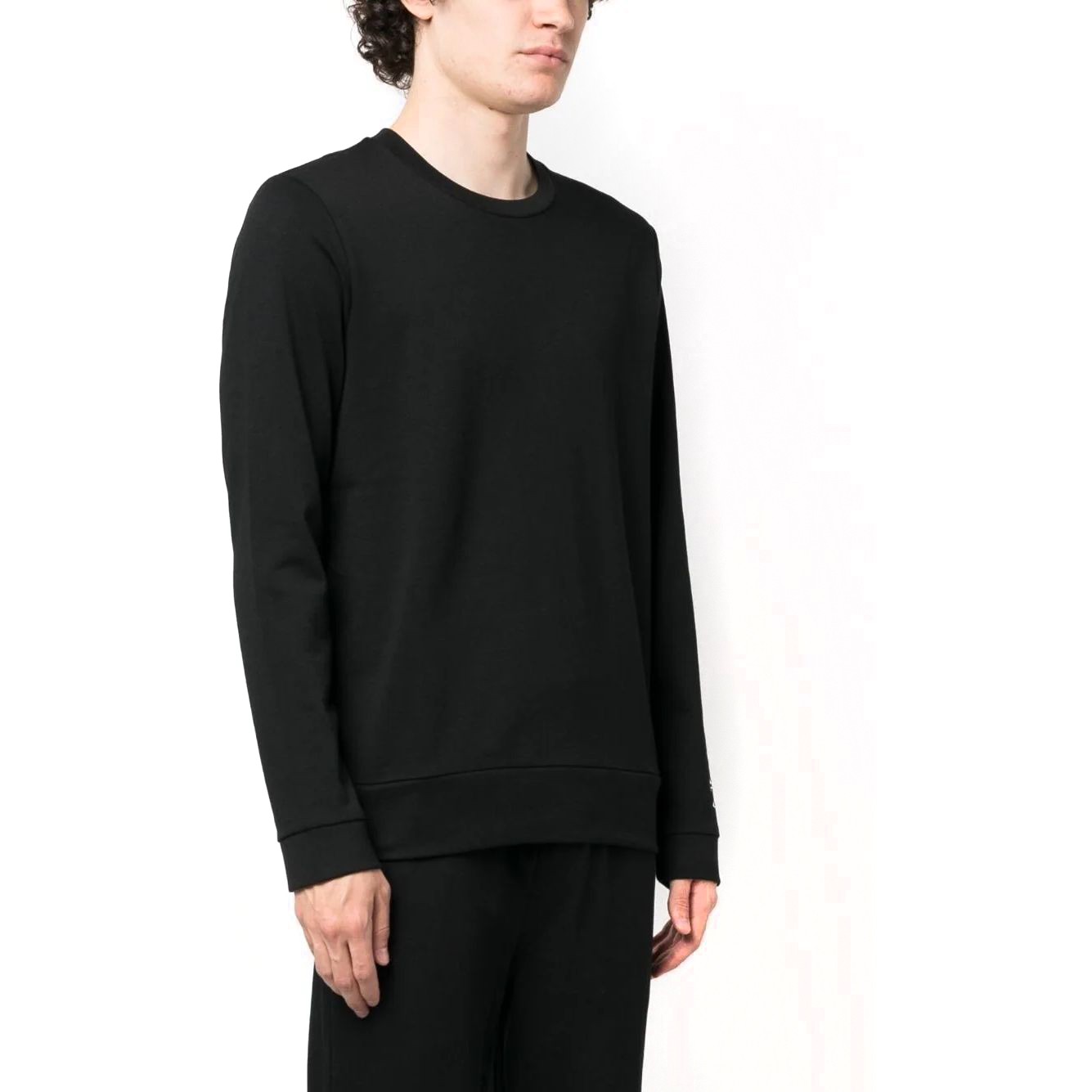 POLO RALPH LAUREN Marškinėliai ilgom. rankovėmis vyrams, Juoda, Crewneck sleep top 2