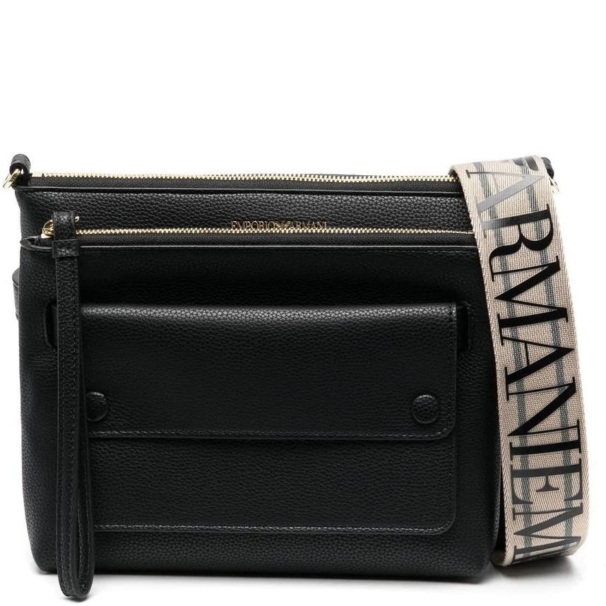 EMPORIO ARMANI Rankinė per petį moterims, Juoda, Mini bag 1