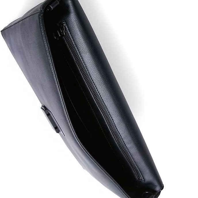 CALVIN KLEIN Dėklas kompiuteriui vyrams, Juoda, Iconic plaque laptop bag 4