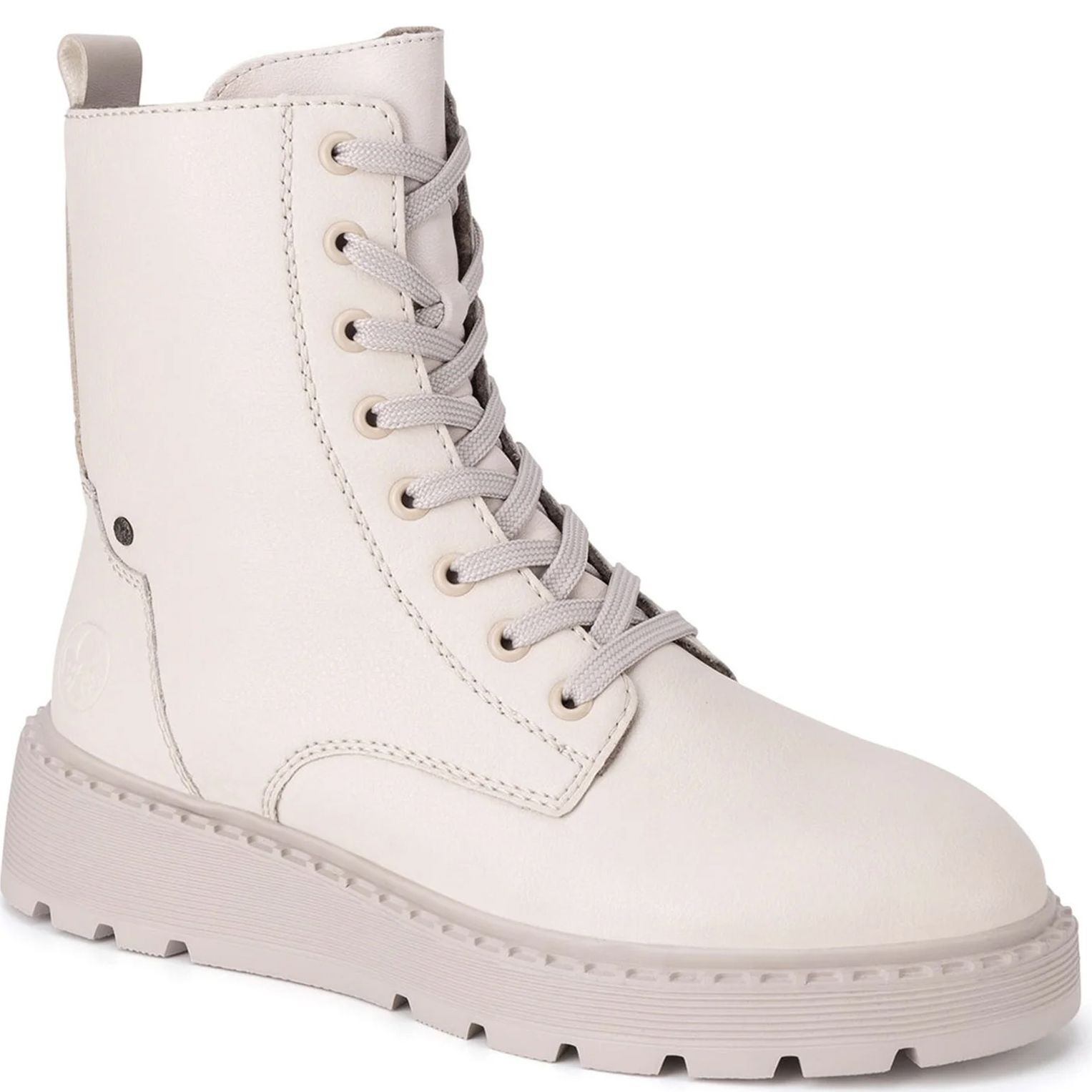 RIEKER Aulinukai moterims, Smėlio, Ladies mid height boots 1