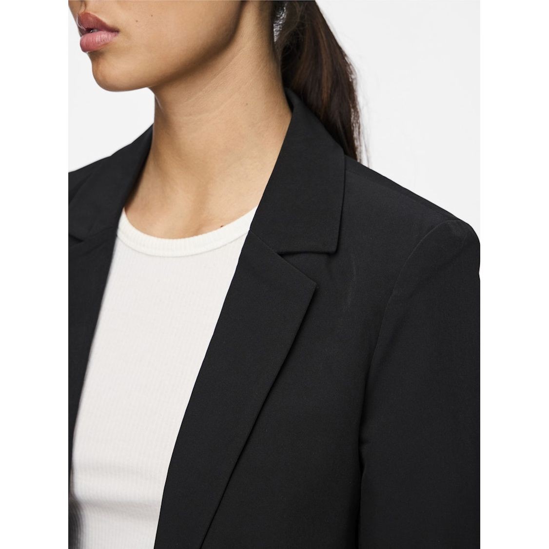 PIECES Švarkas moterims, Juoda, PCBOSSY LS LOOSE BLA 3