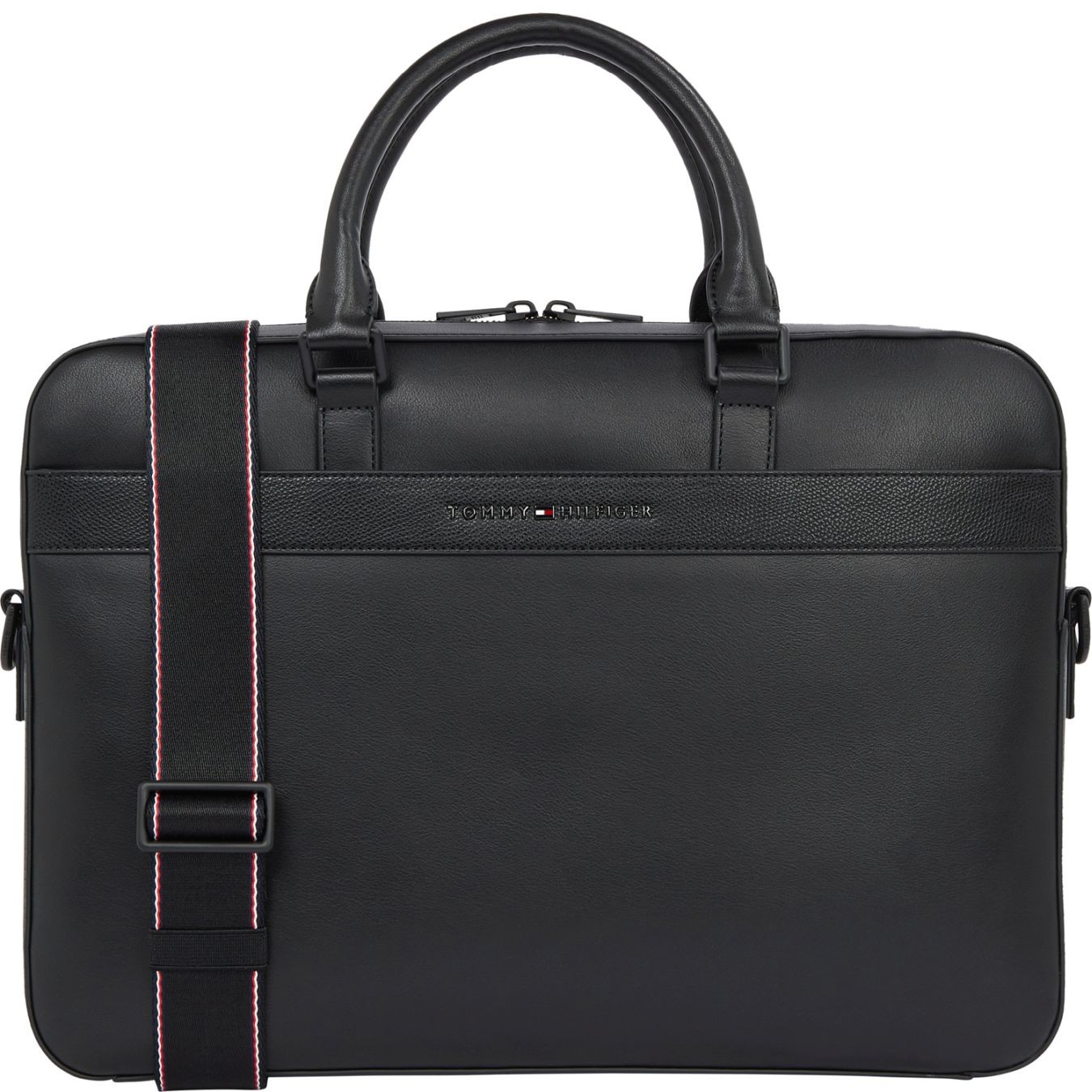 TOMMY HILFIGER Dėklas kompiuteriui vyrams, Juoda, Corp computer bag 1