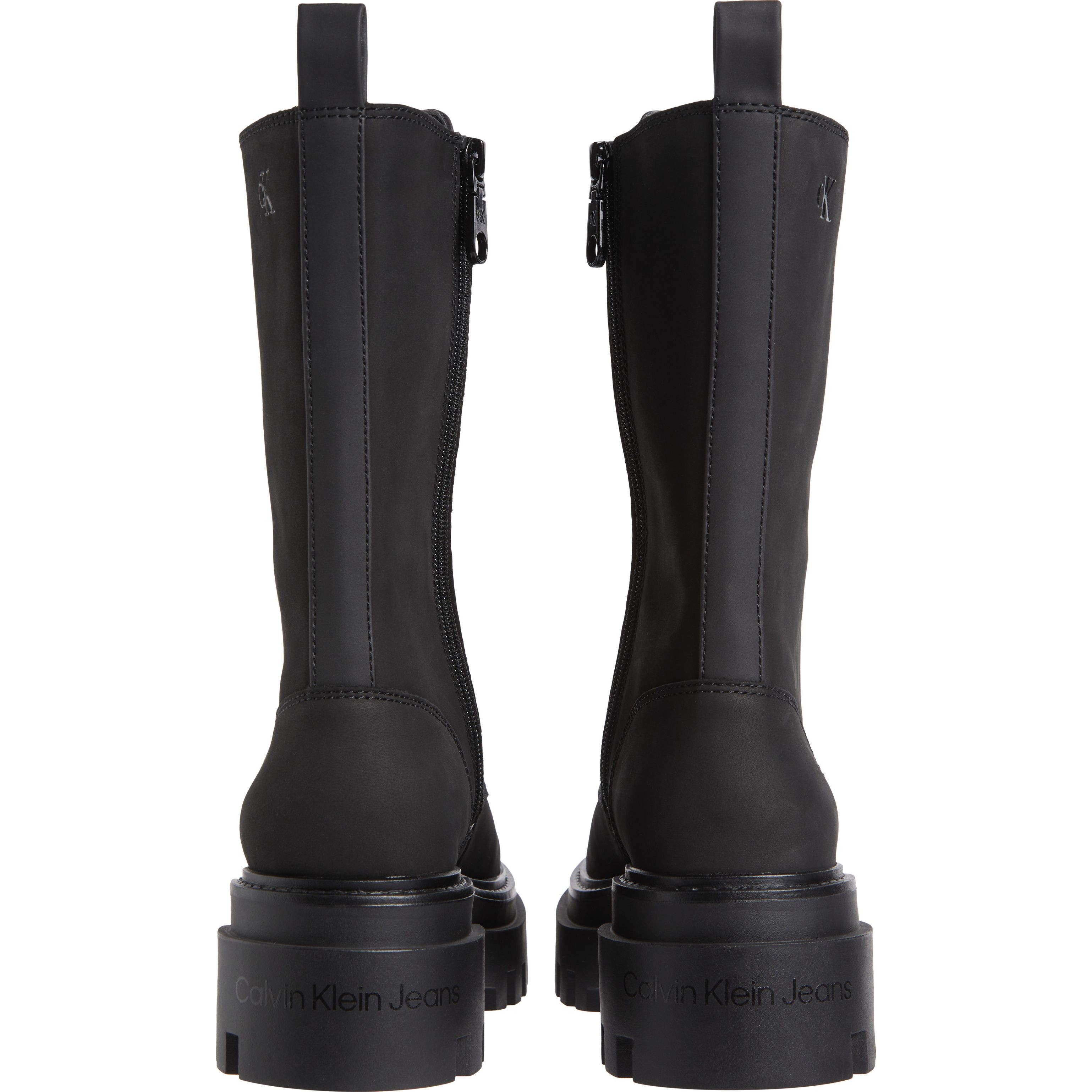 CALVIN KLEIN JEANS Aulinukai moterims, Juoda, Flatform lace up boot 3